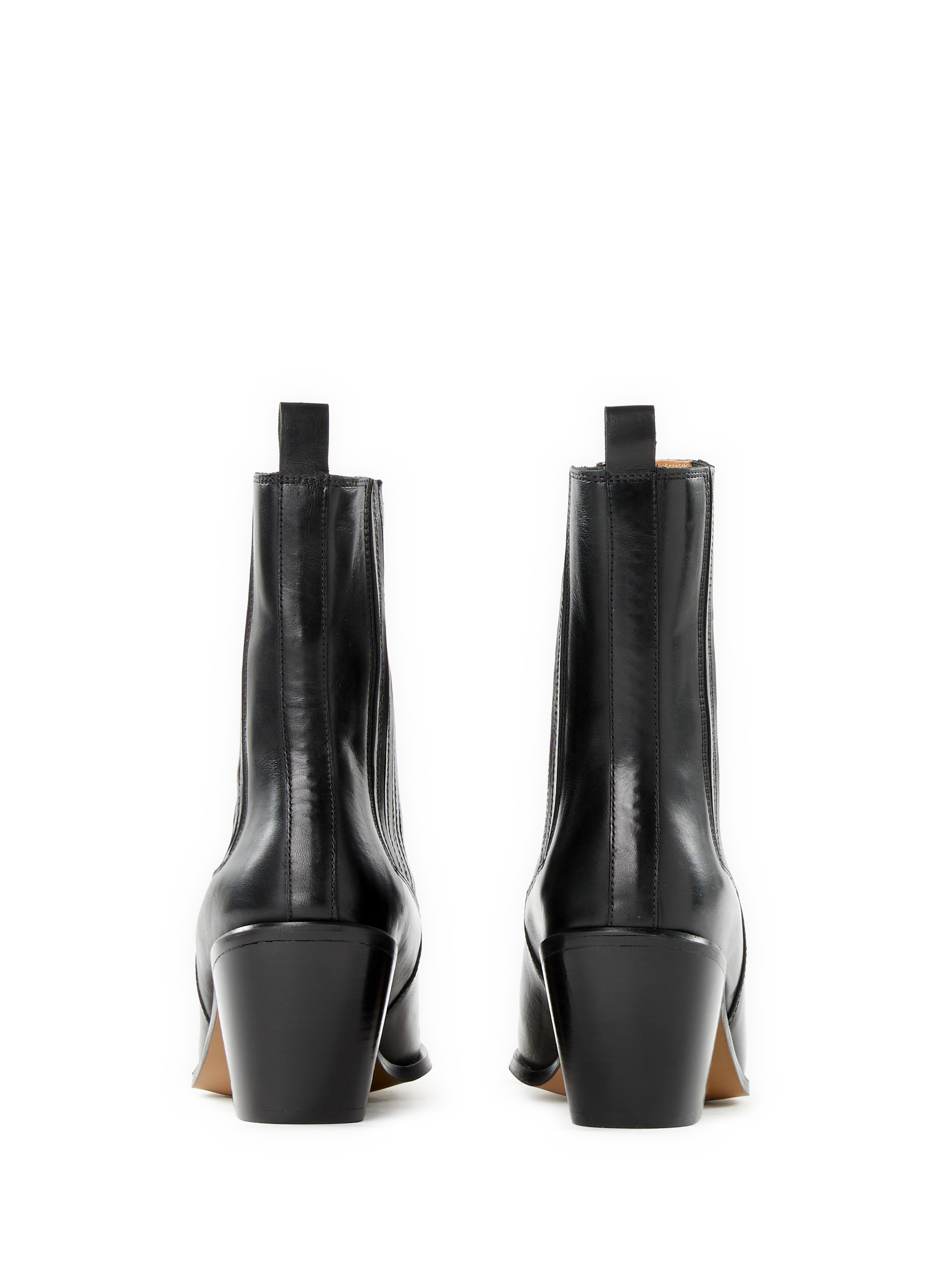 Bottines Brooklyn en cuir  SAISON 1865 Noir