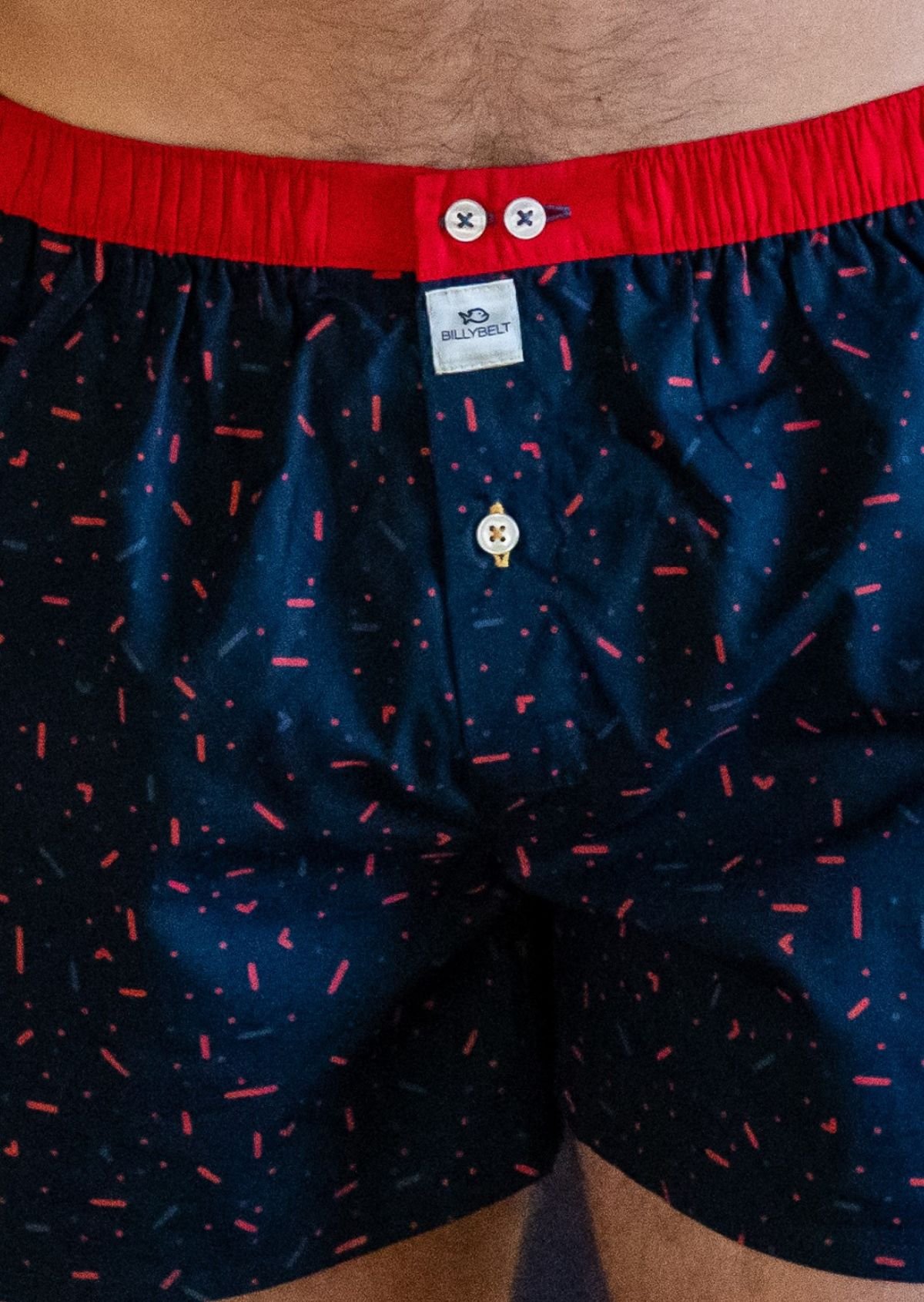 Caleçon en coton biologique BILLYBELT Bleu