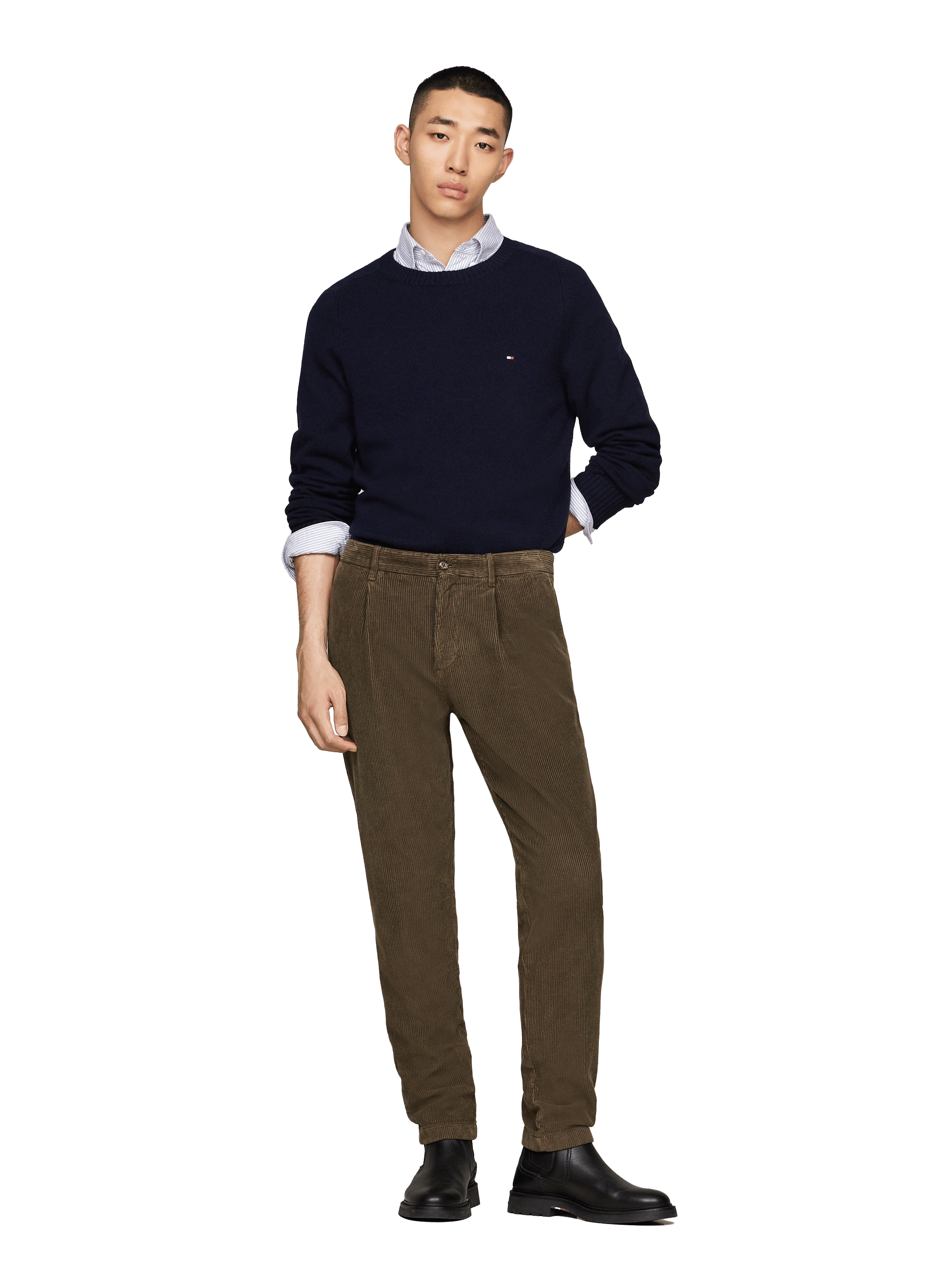 Crew-neck jumper TOMMY HILFIGER Blue