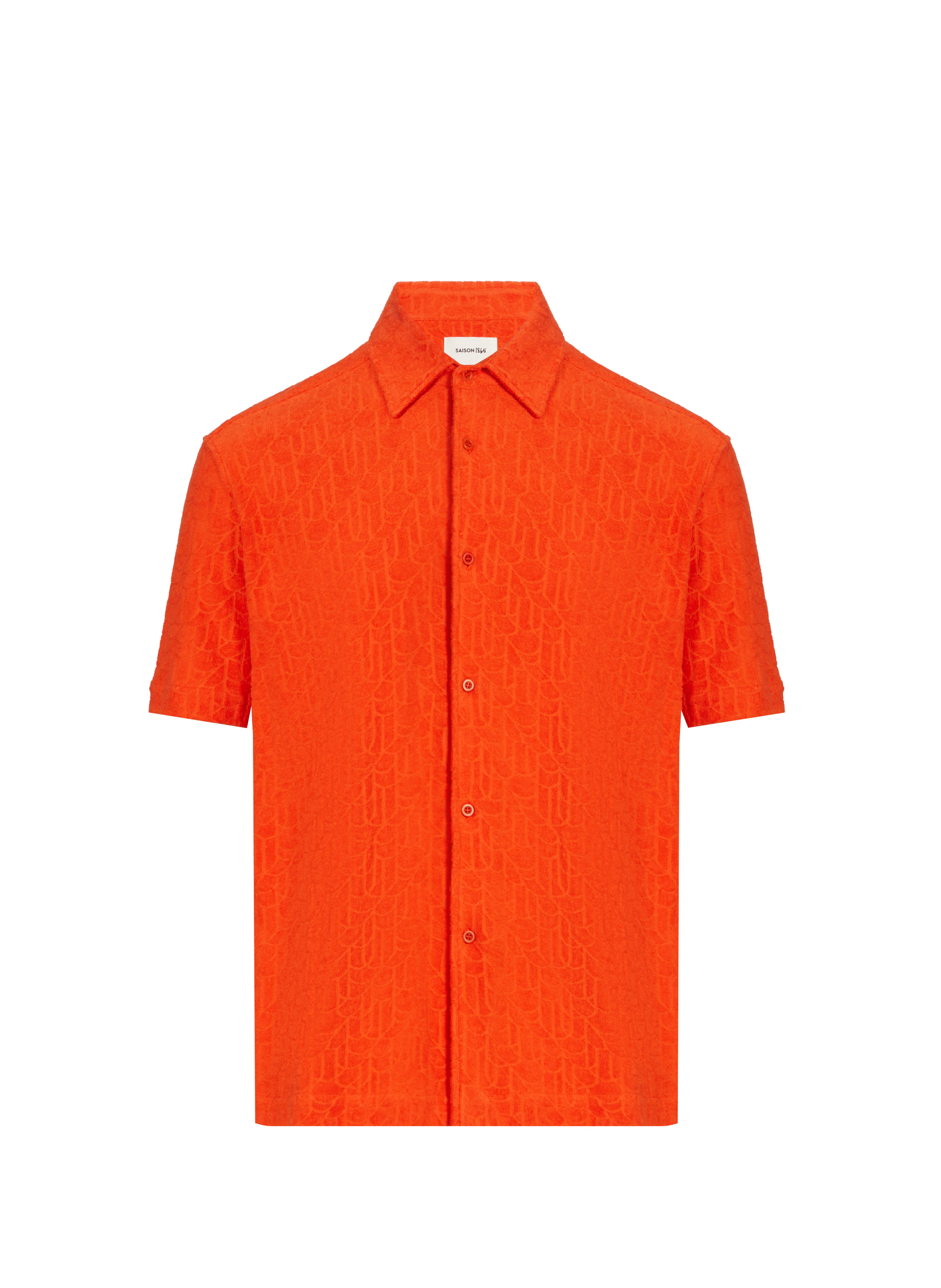 Chemise en coton SAISON 1865 Orange