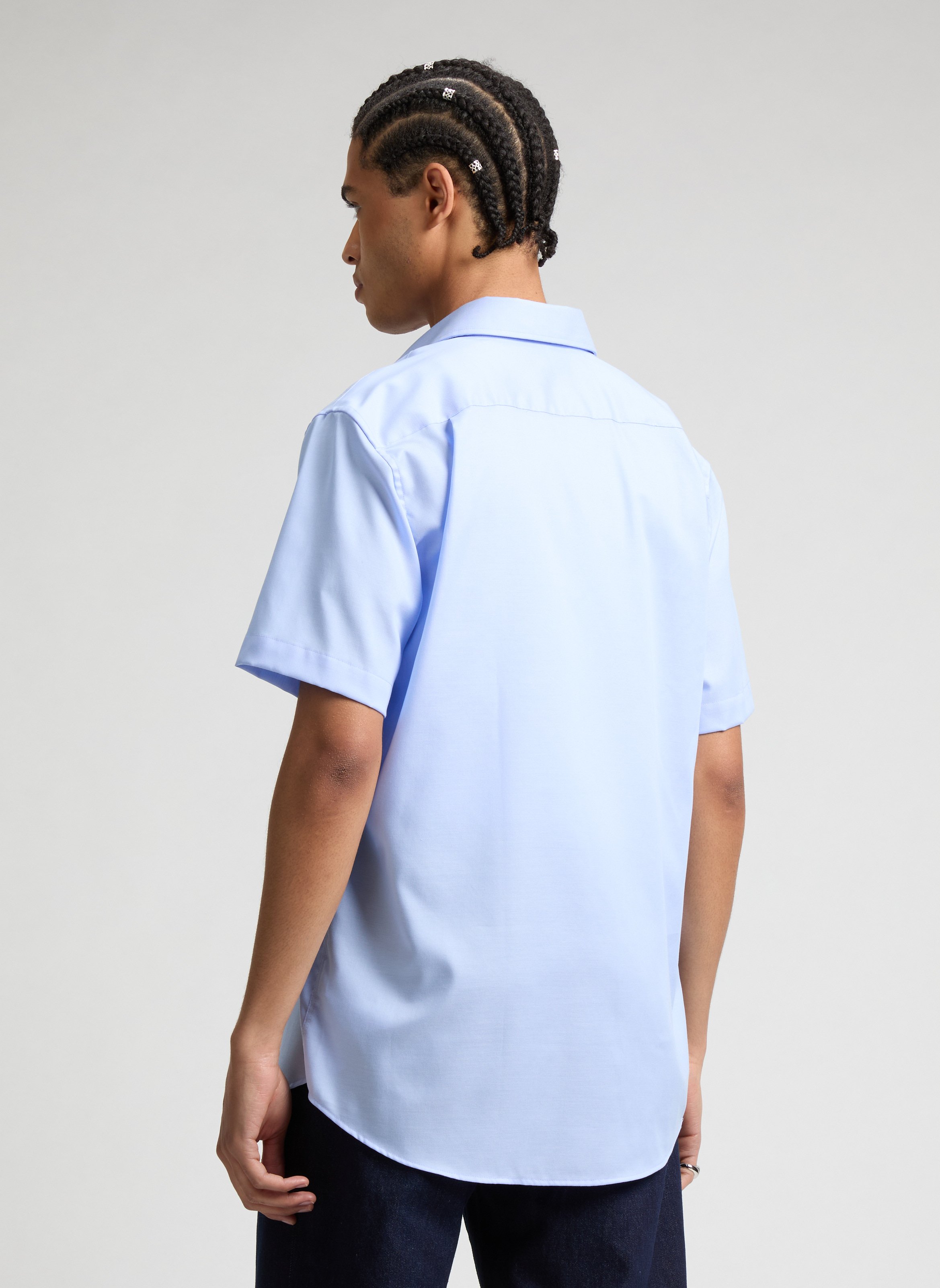  Cotton shirt SEIDENSTICKER Blue