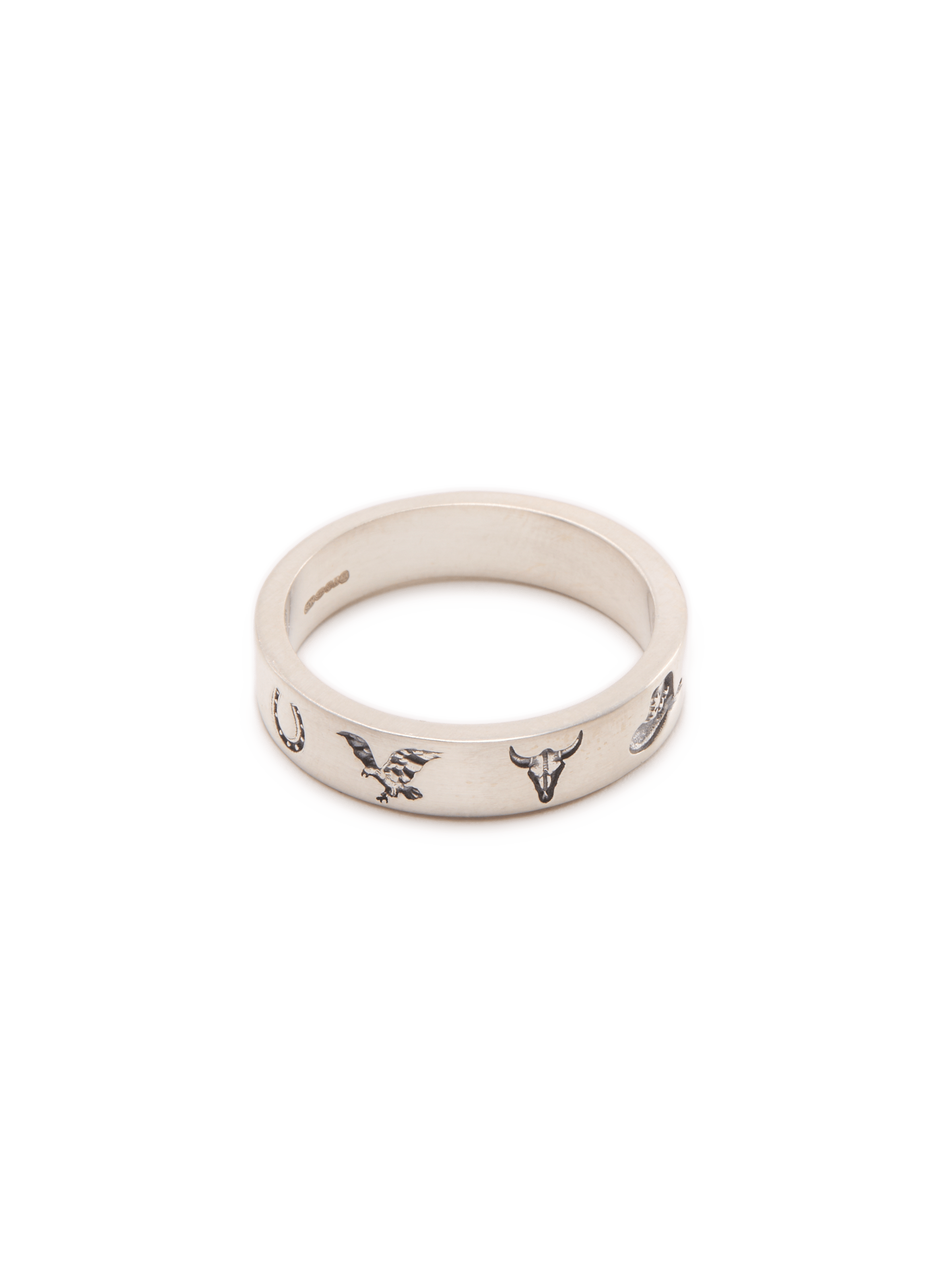 Wild West silver ring SERGE DENIMES Silver