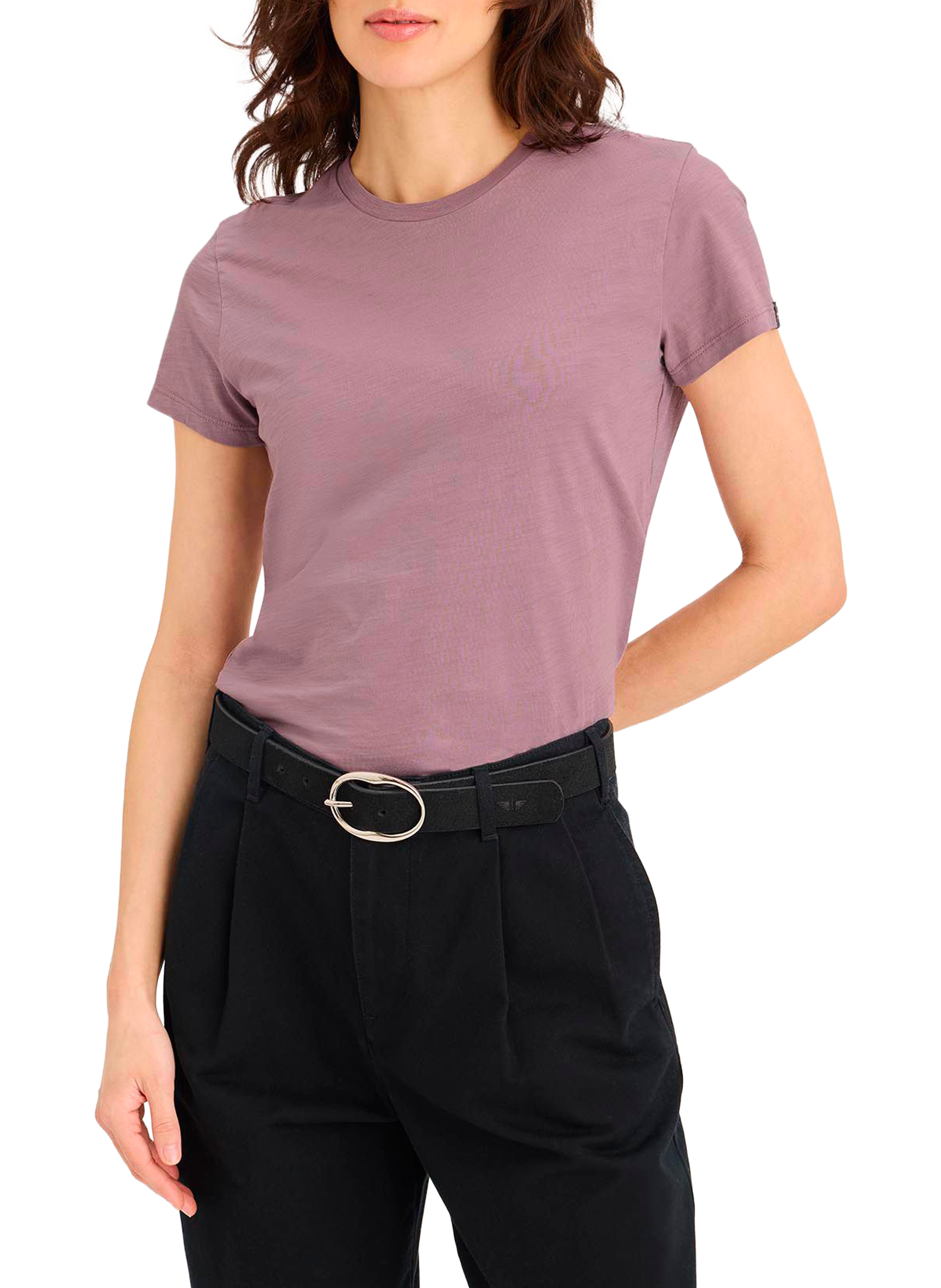 DOCKERS T-shirt rayé en coton  Violet