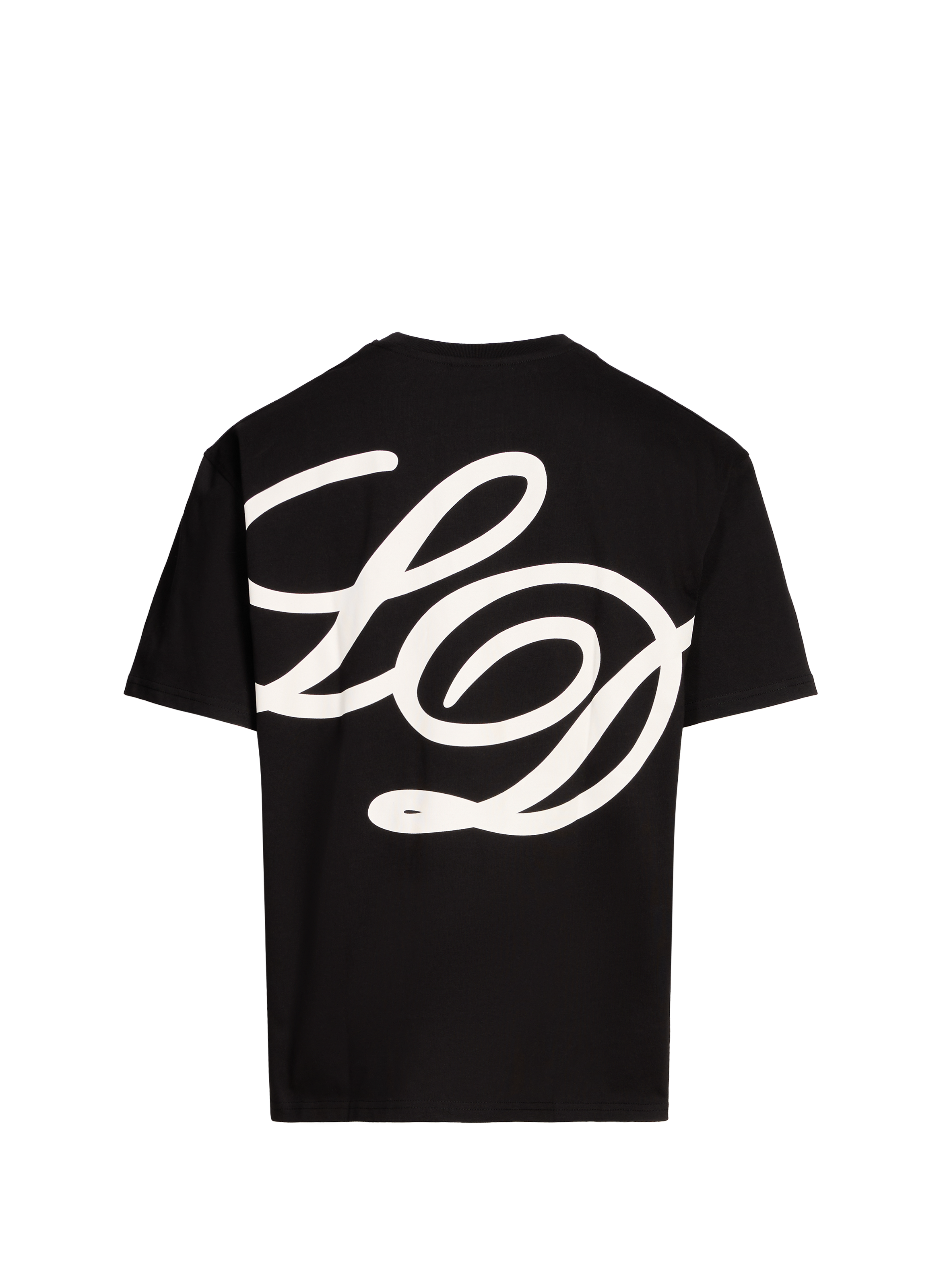 T-shirt à imprimé en coton LES DEUX Noir