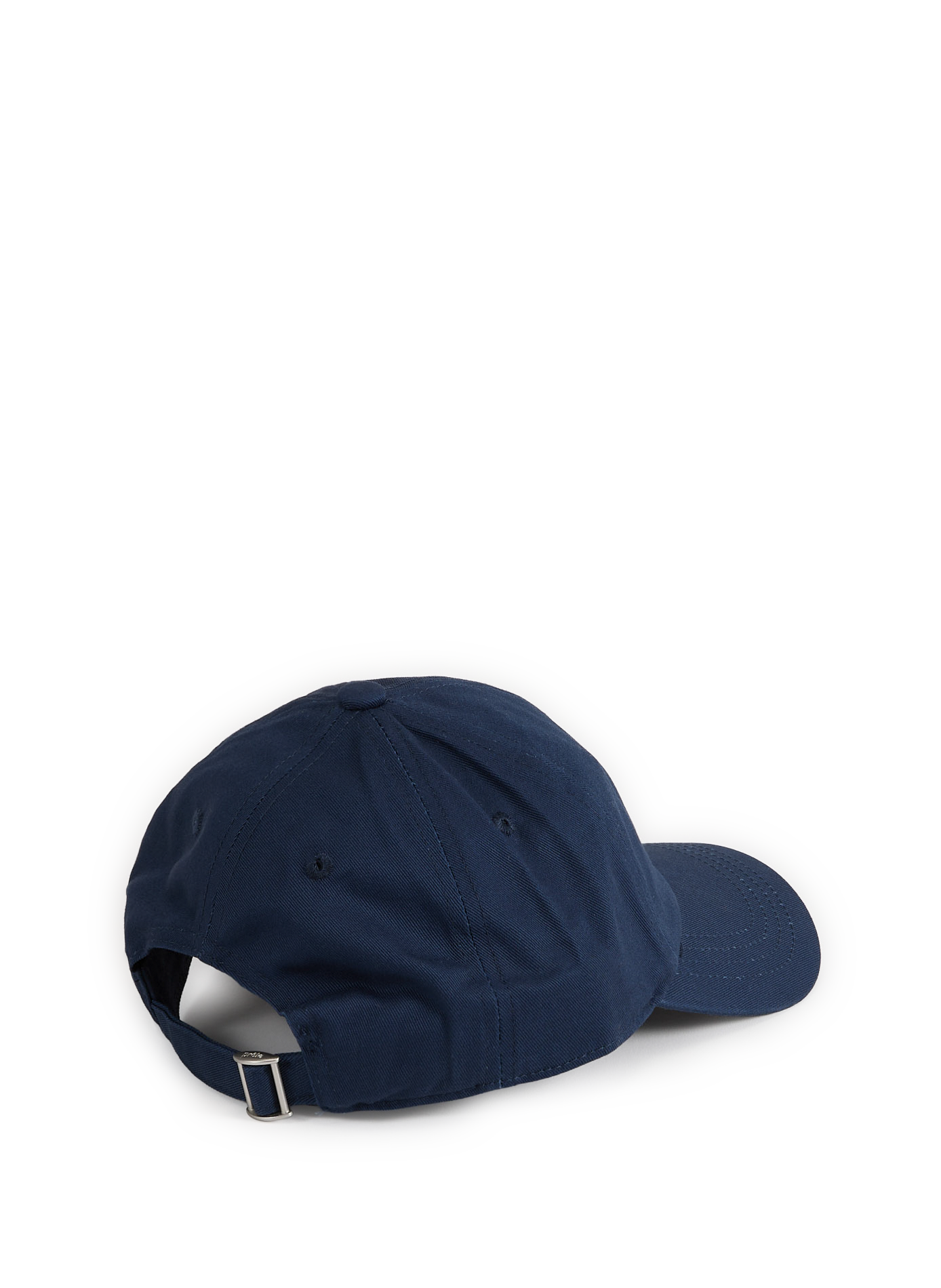 Embroidered Logo Slogan Cap DROLE DE MONSIEUR Blue