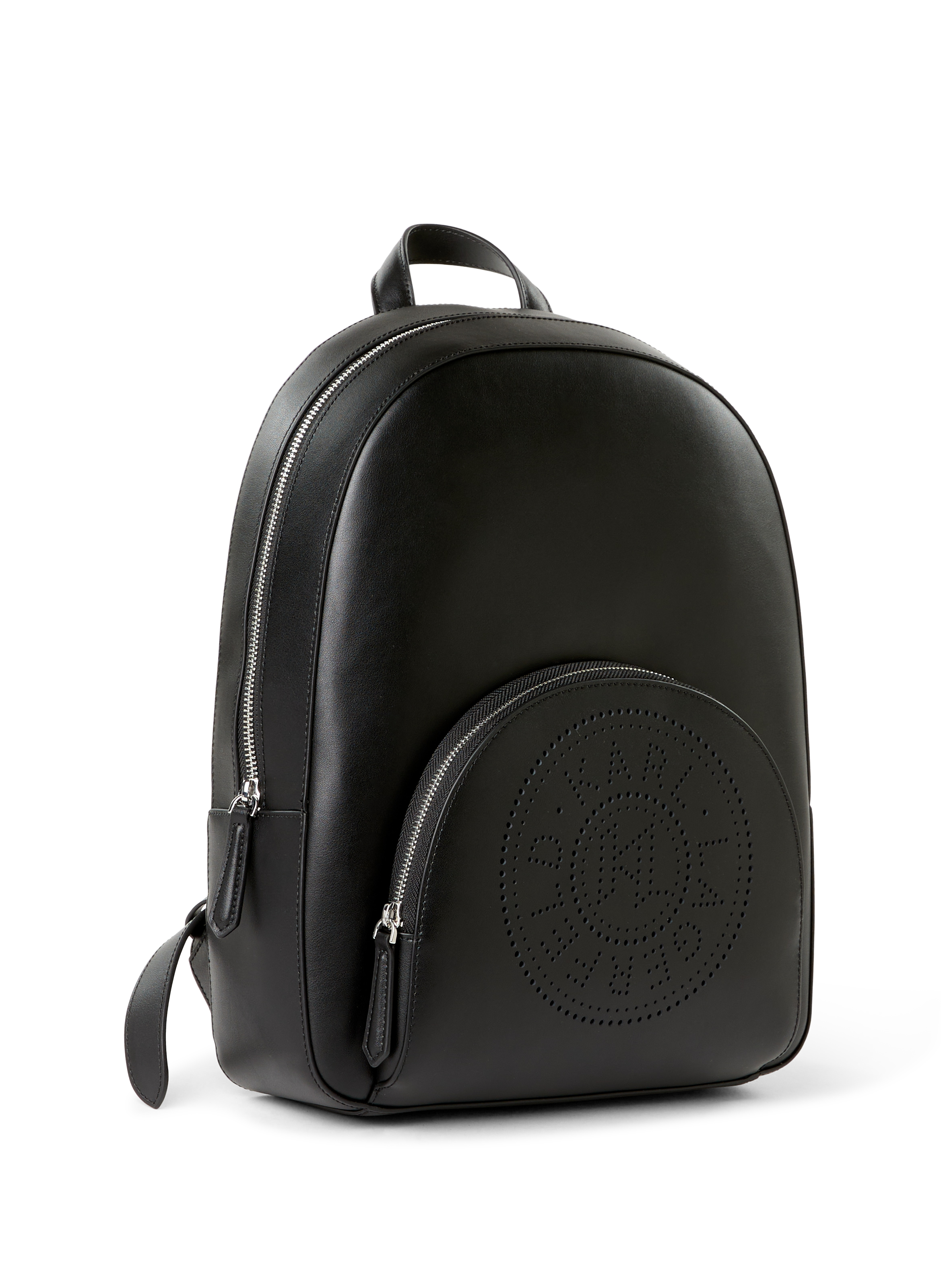 Leather backpack KARL LAGERFELD Black
