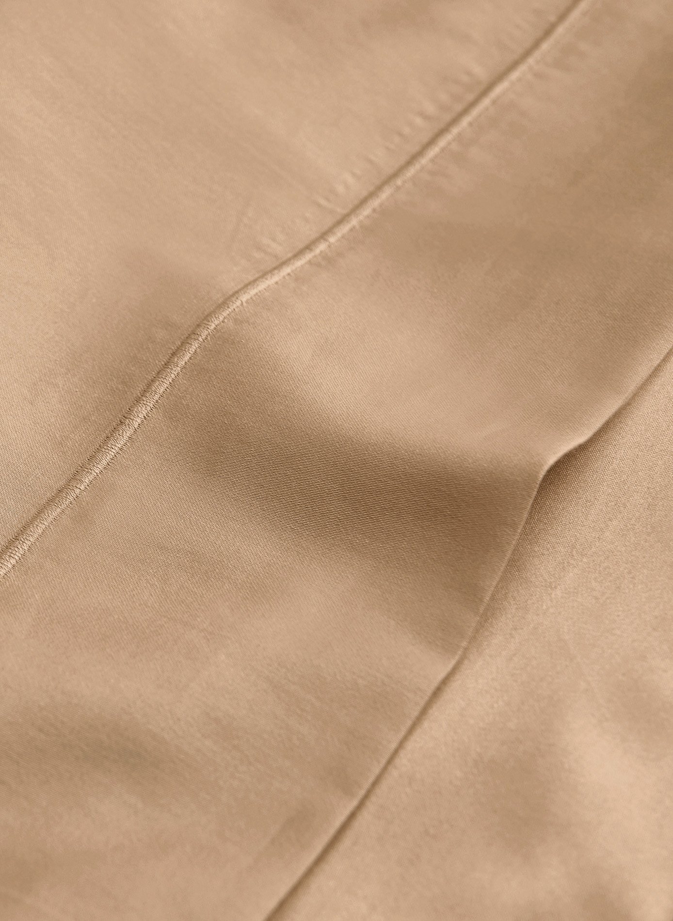 Drap plat eclat bronze ANNE DE SOLENE Marron