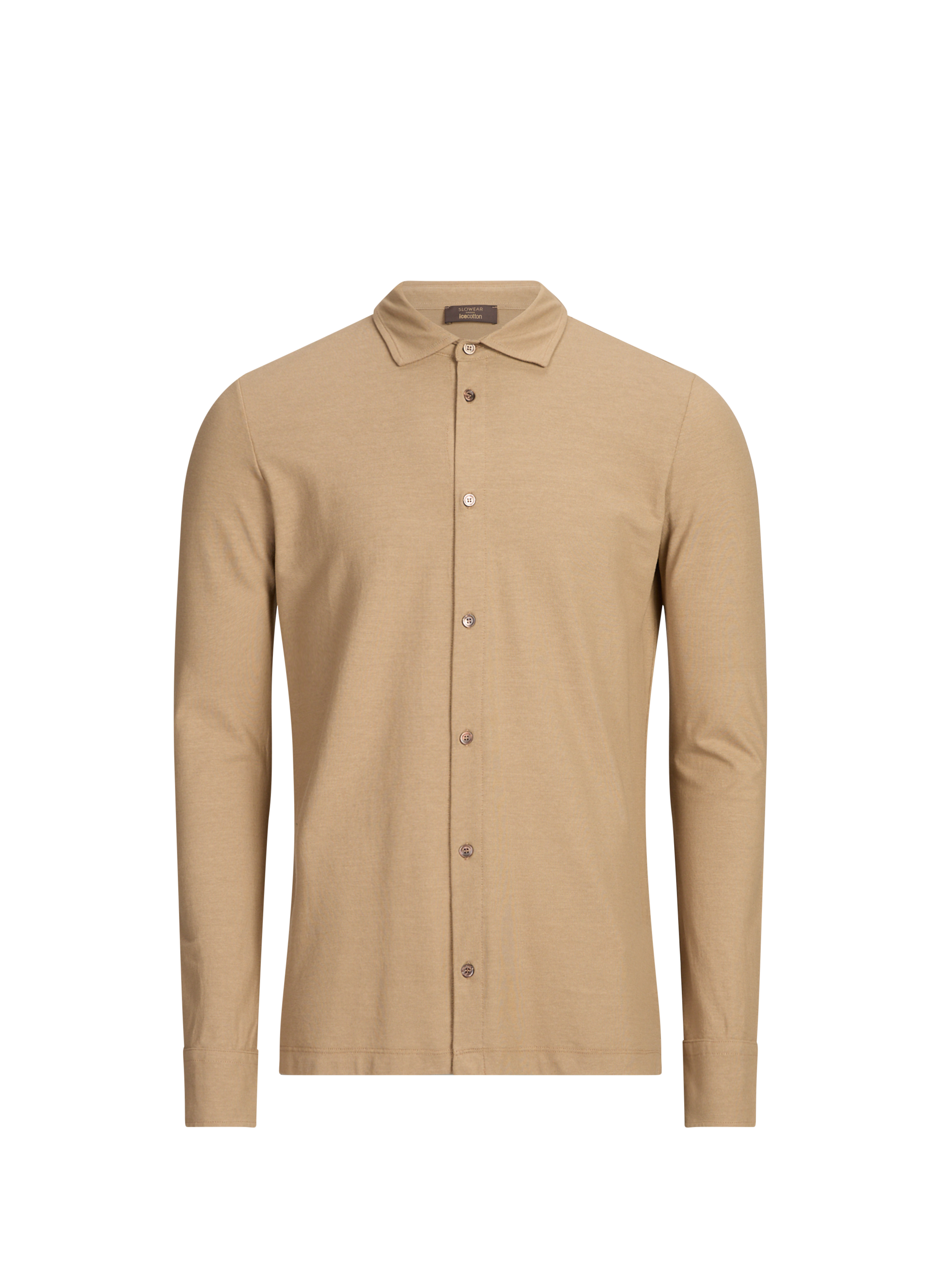 Classic cotton shirt SLOWEAR Beige