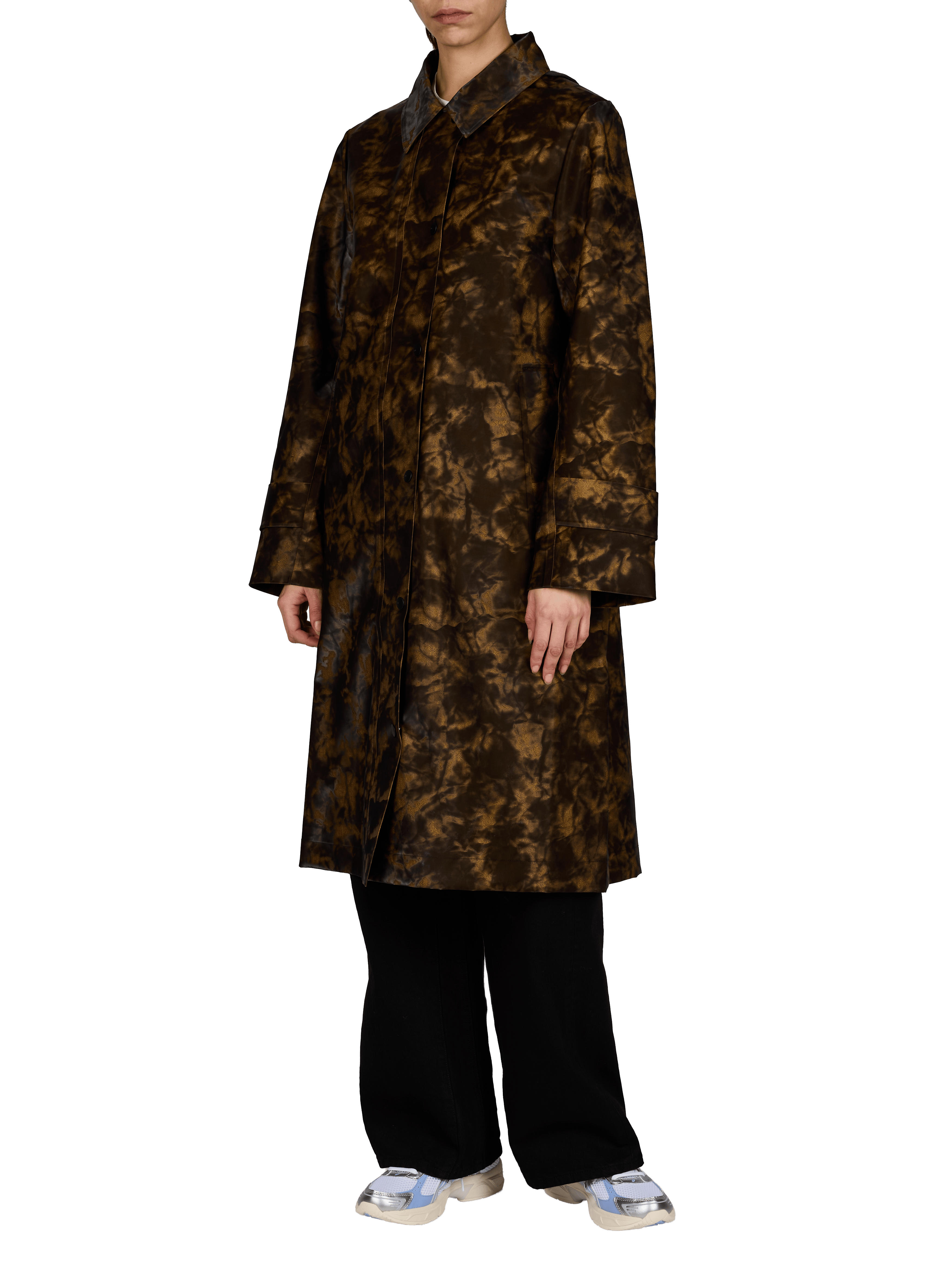 Parka longue  RAINS Marron