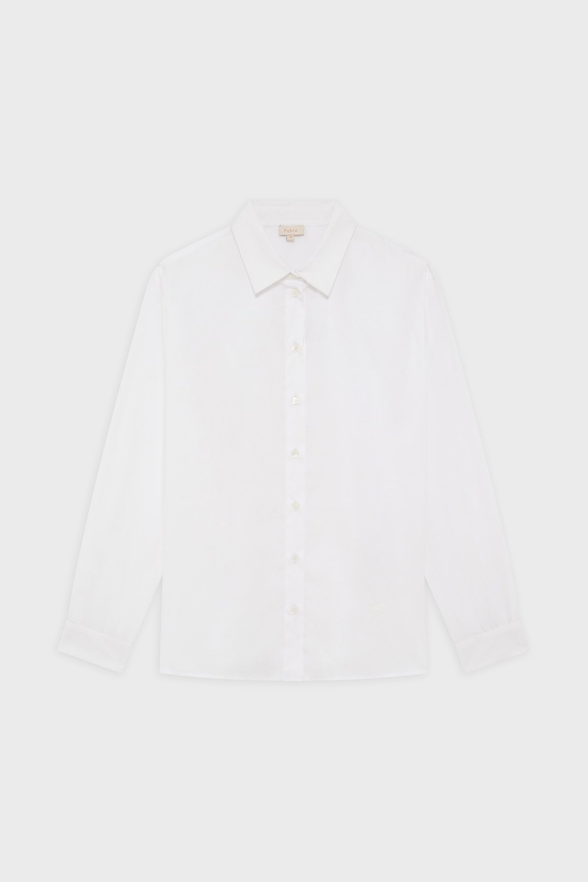 Chemise en popeline - cilia PABLO Blanc