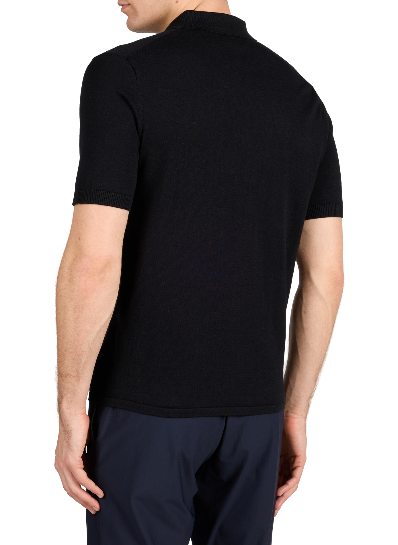 Chemise à manches courtes en coton REPLAY Noir