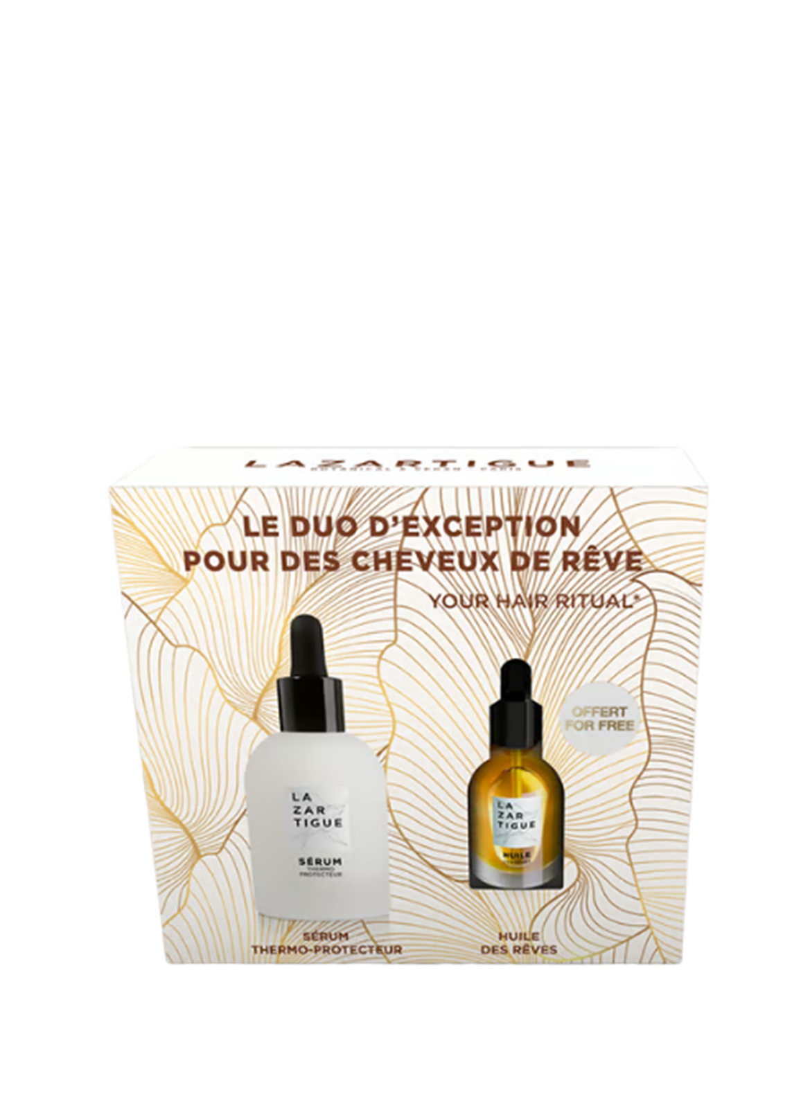 Coffret Sérum thermo-protecteur LAZARTIGUE No color