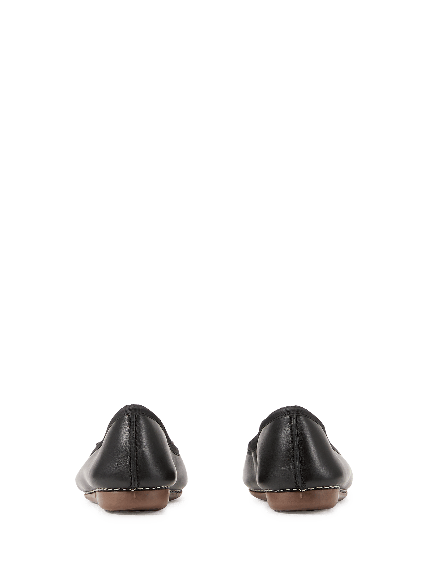 Ballerines Freckle Ice en cuir de vache CLARKS Noir