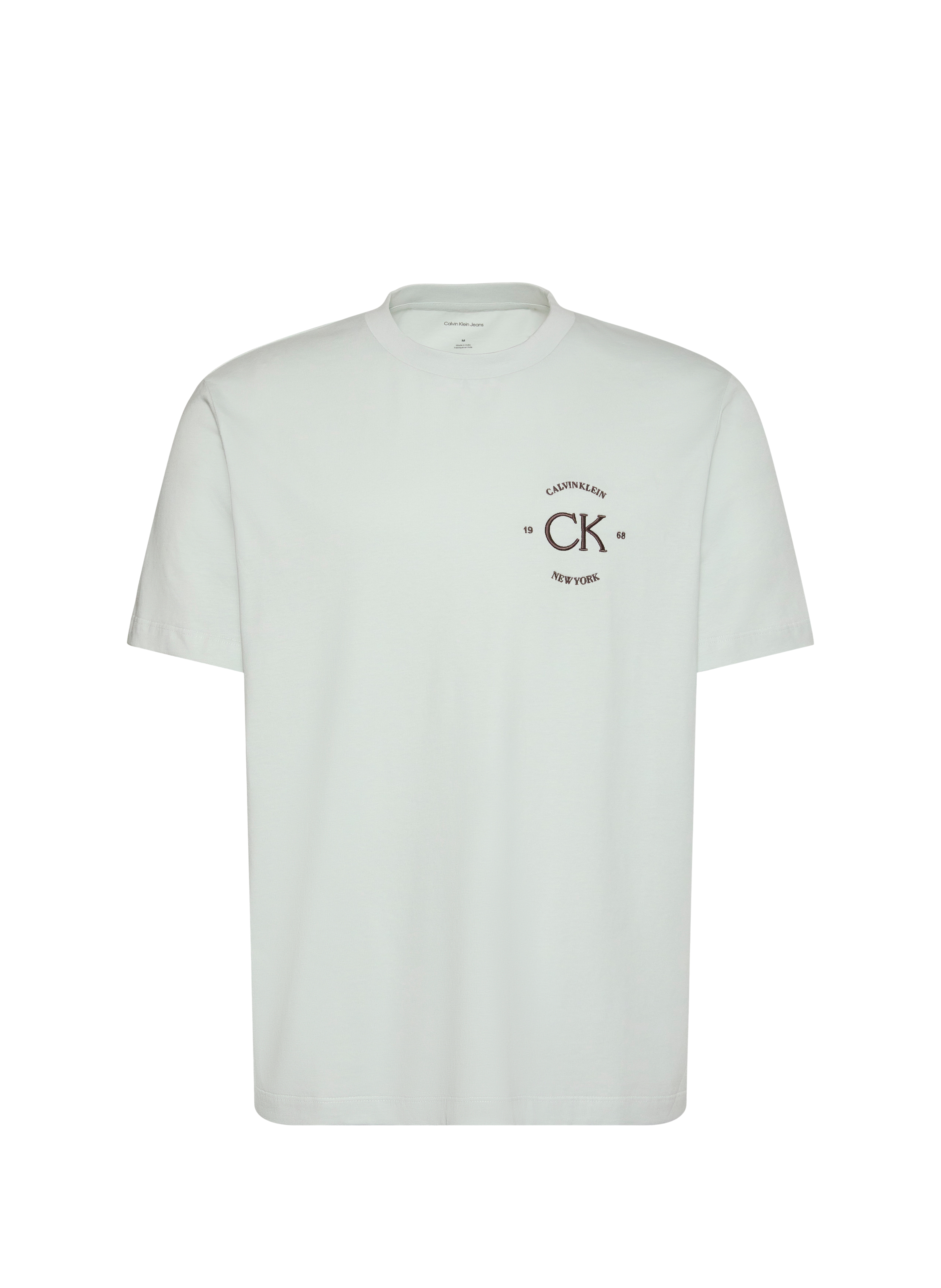 Cotton Logo T-shirt CALVIN KLEIN Green