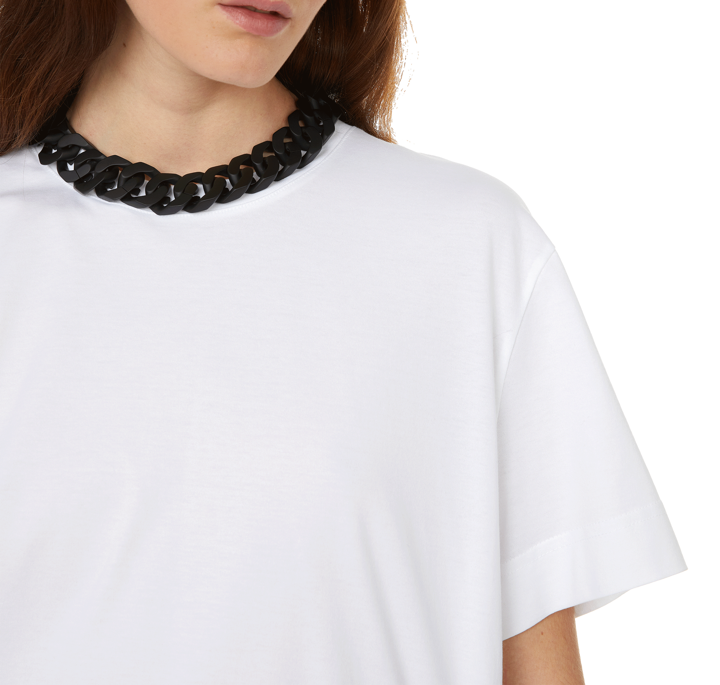 Brass chain necklace GIVENCHY Black