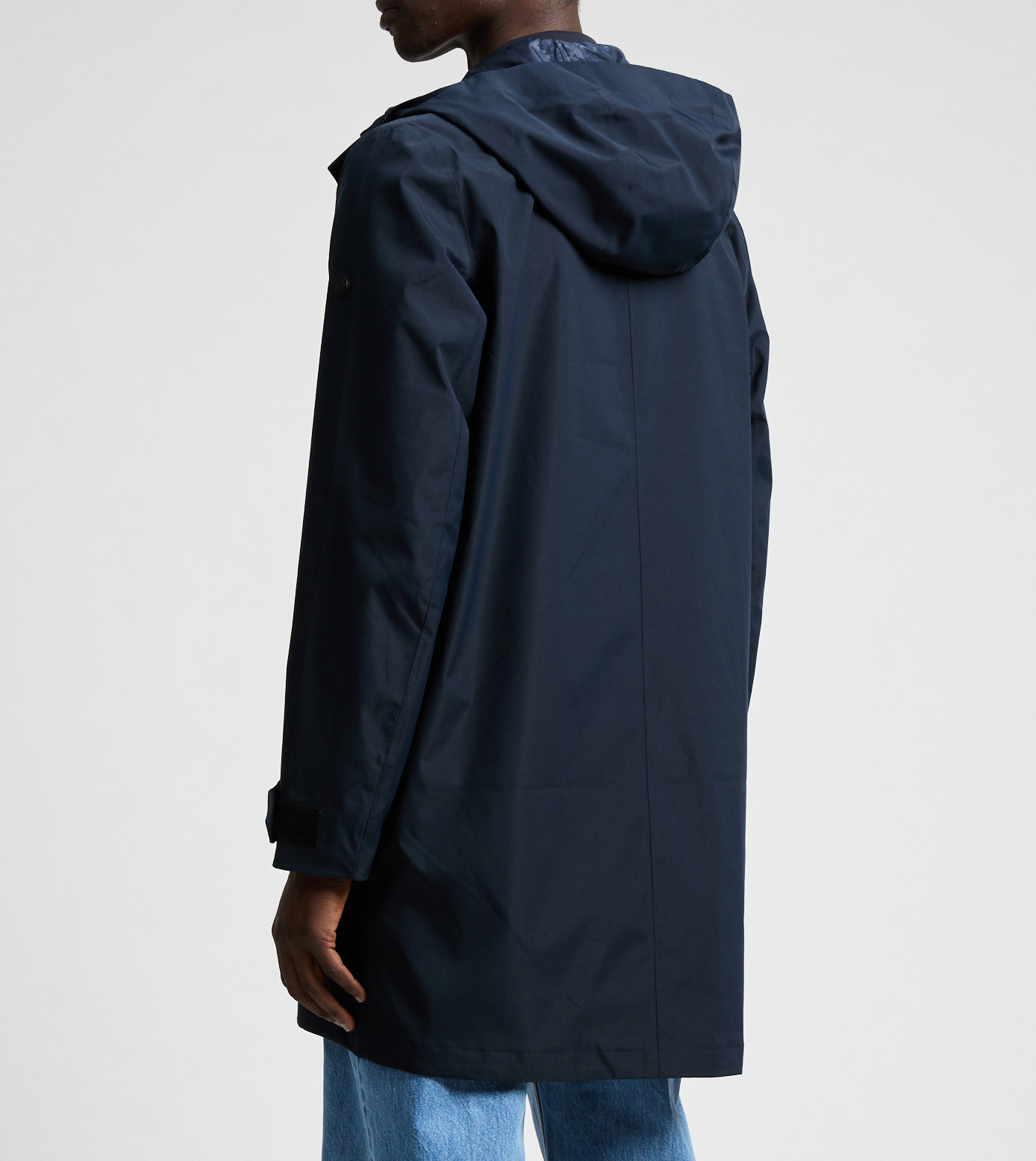 Long hooded jacket DIDRIKSONS Blue