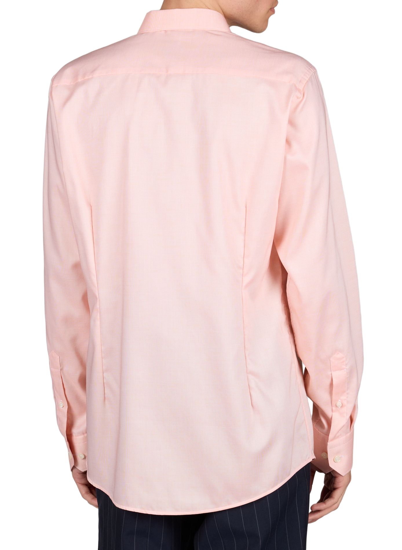 Long-sleeve cotton Shirt ETON Orange