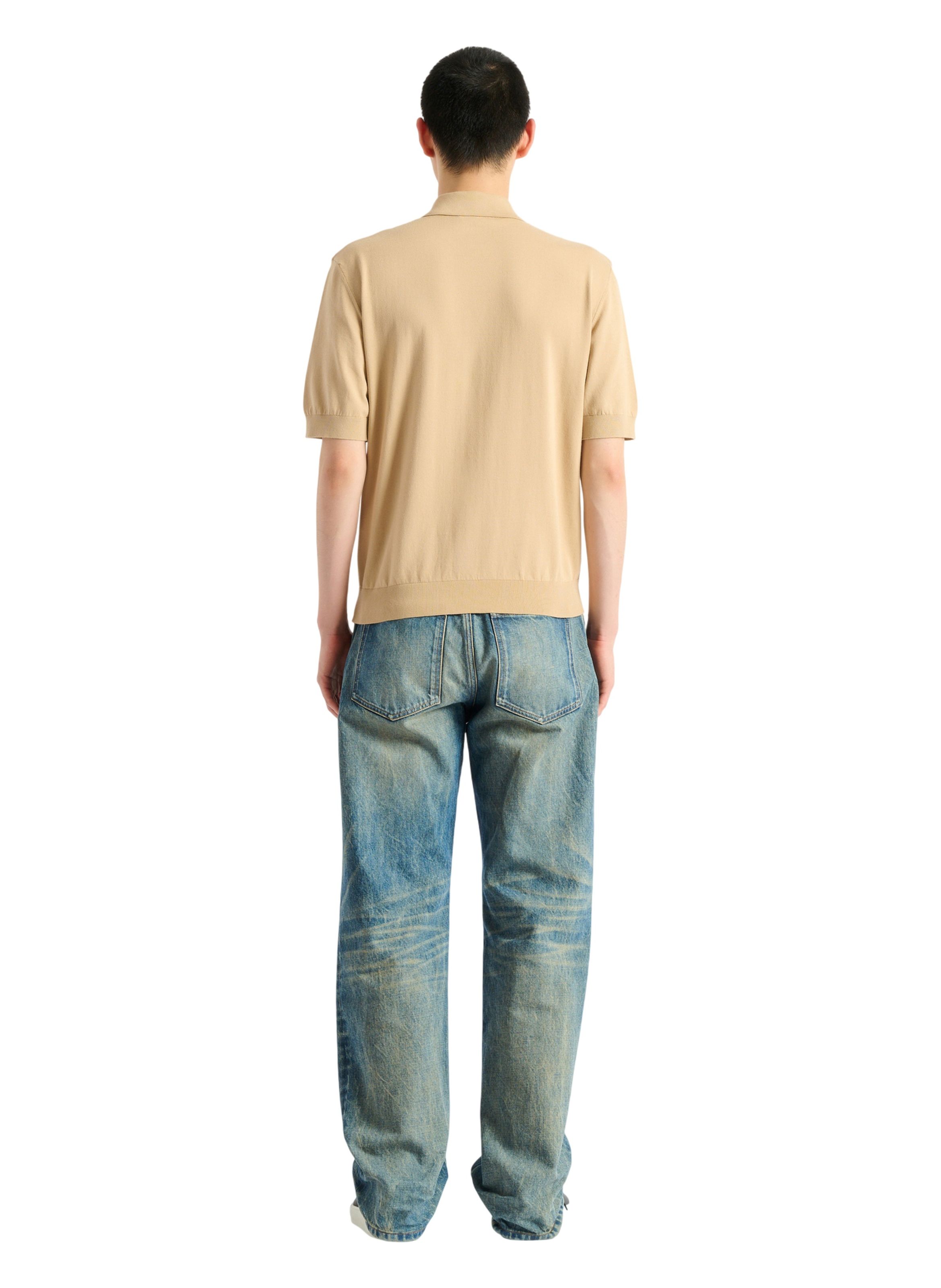 Polo balmain vintage brodé BALMAIN Beige