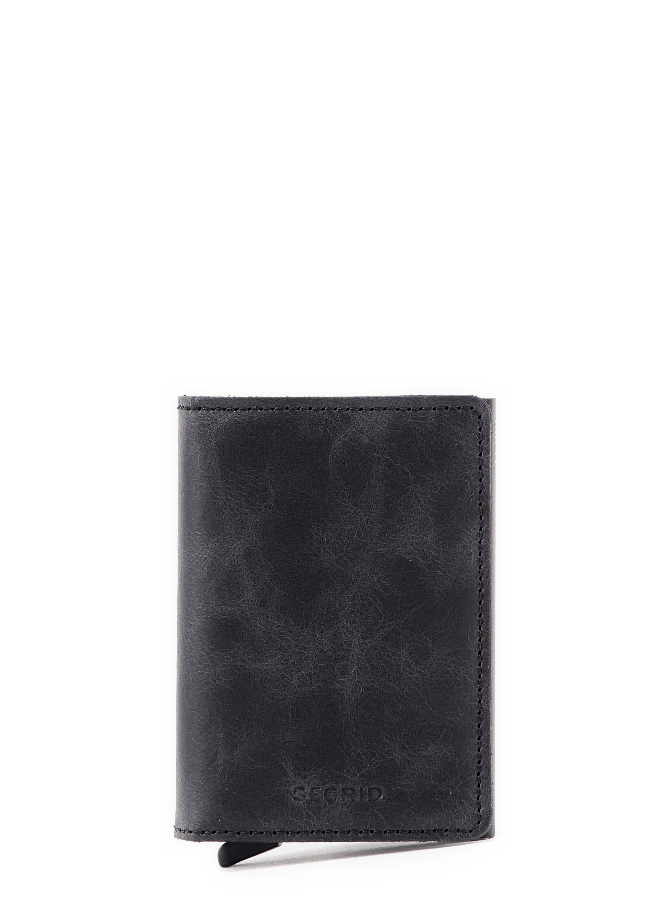 Porta carte in pelle mista SECRID Nero