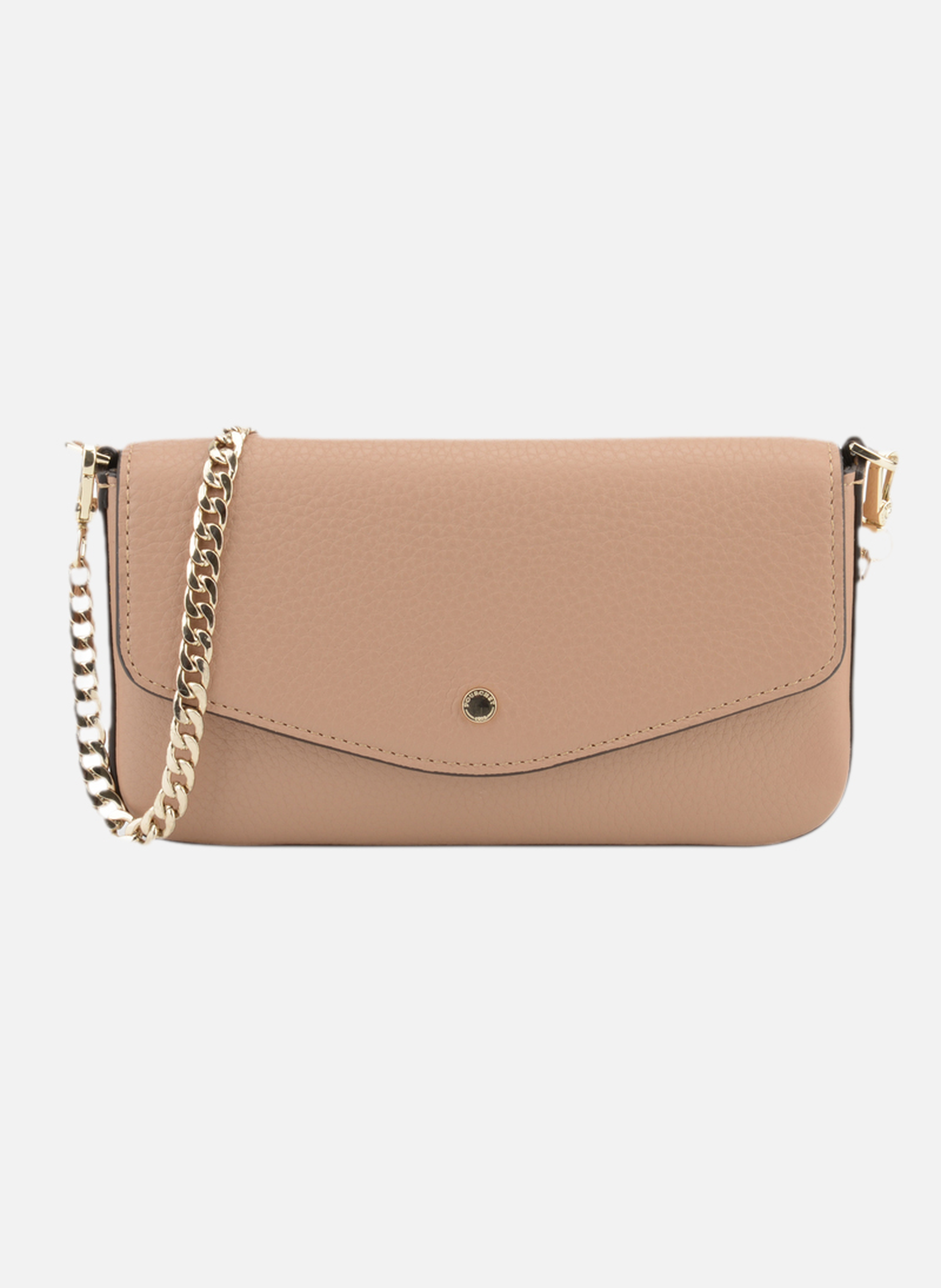 Club | bandoulière de sac en toile coton POURCHET Marron