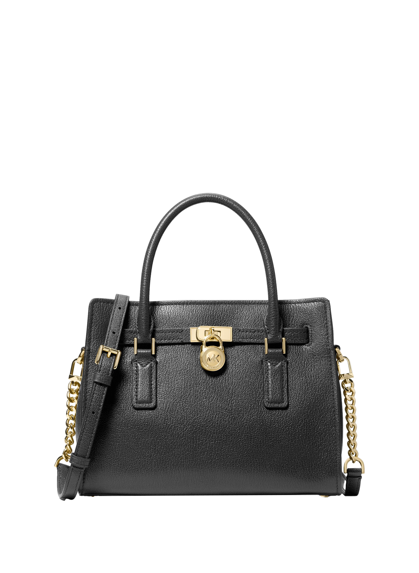 Modern leather Hamilton handbag MICHAEL KORS White