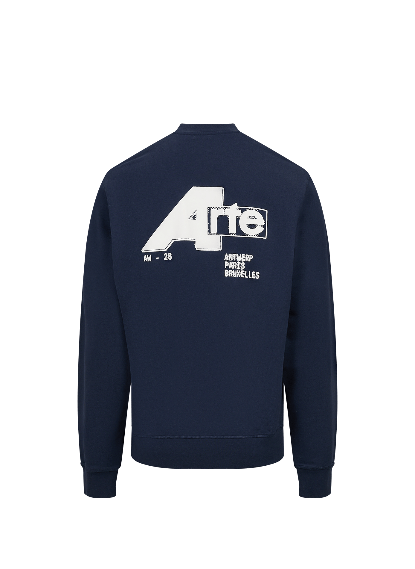 Straight cotton jumper ARTE ANTWERP Blue