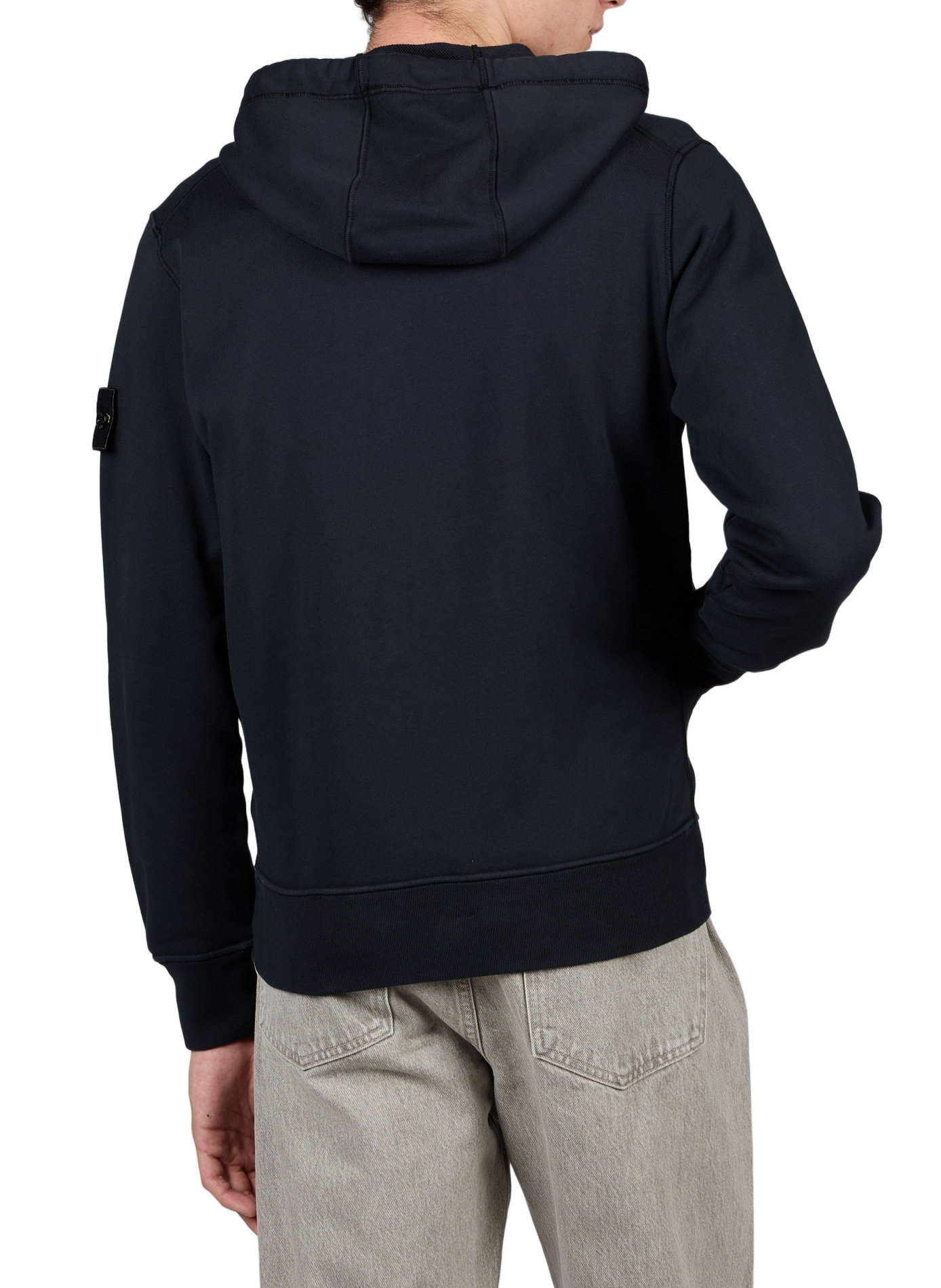 Ritssluiting hoodie STONE ISLAND Blauw