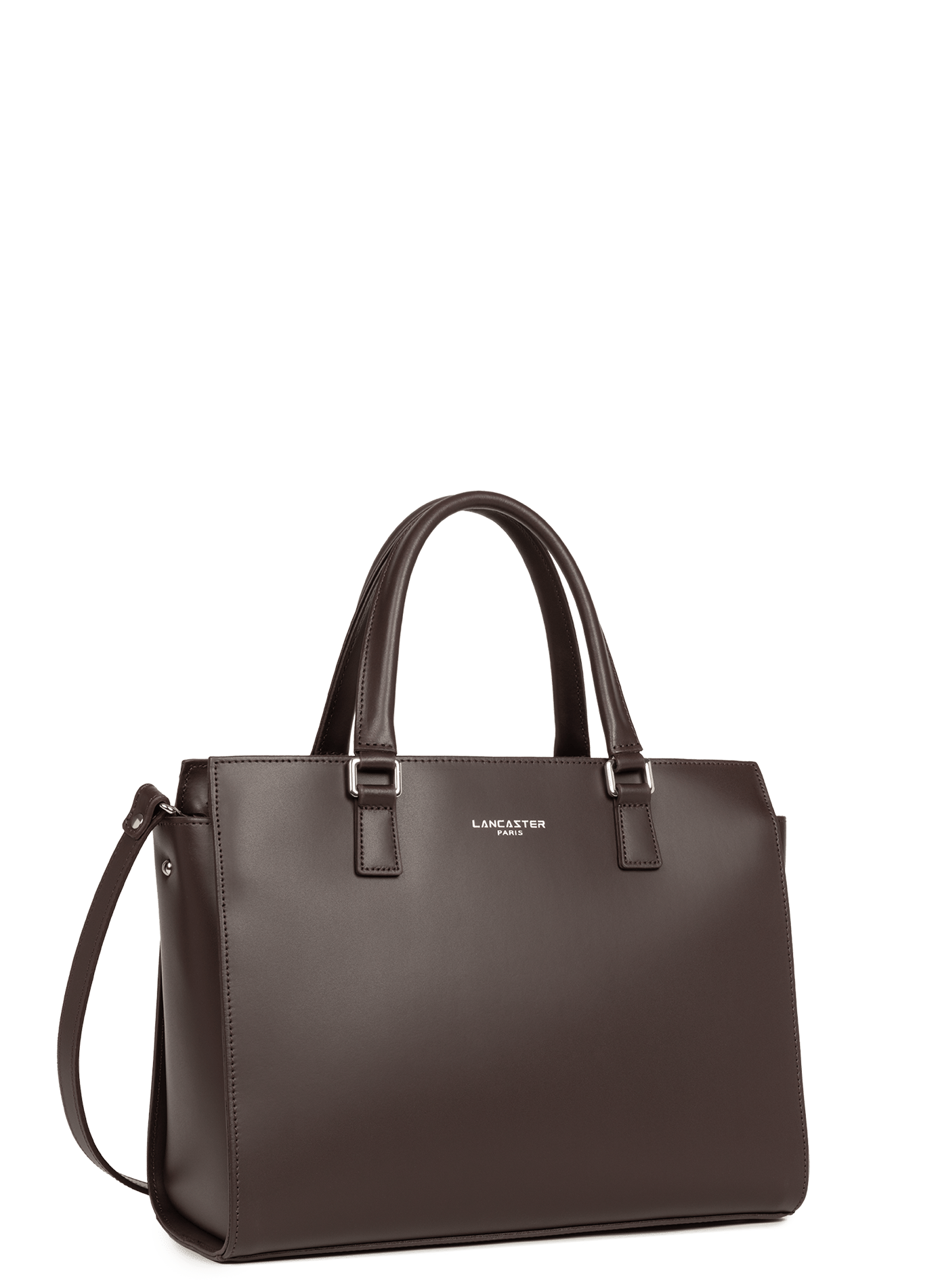 Grand sac cabas main - smooth | Marron LANCASTER Femme