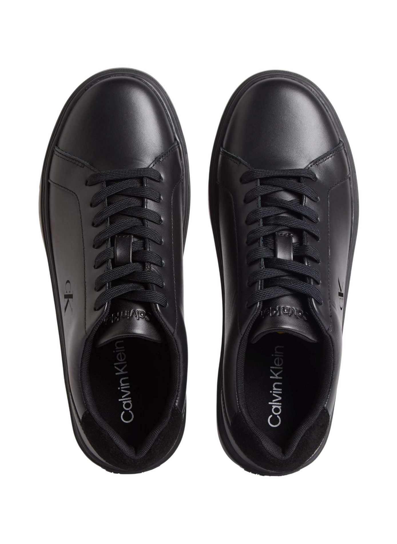 Smooth leather sneakers | Black CALVIN KLEIN Men
