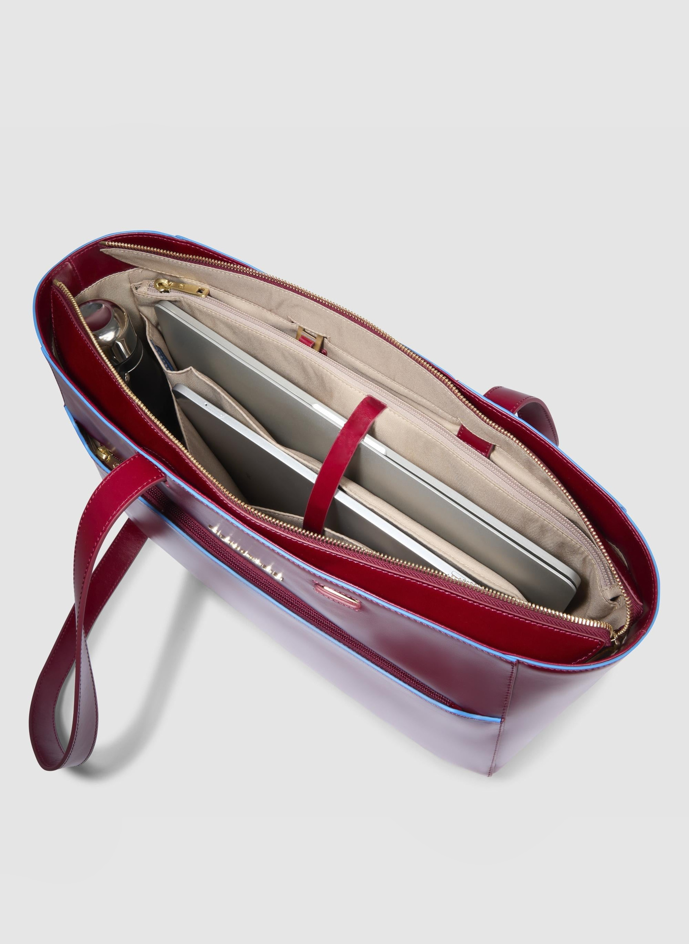 Dame laptoptas 15,6" PIQUADRO Rood