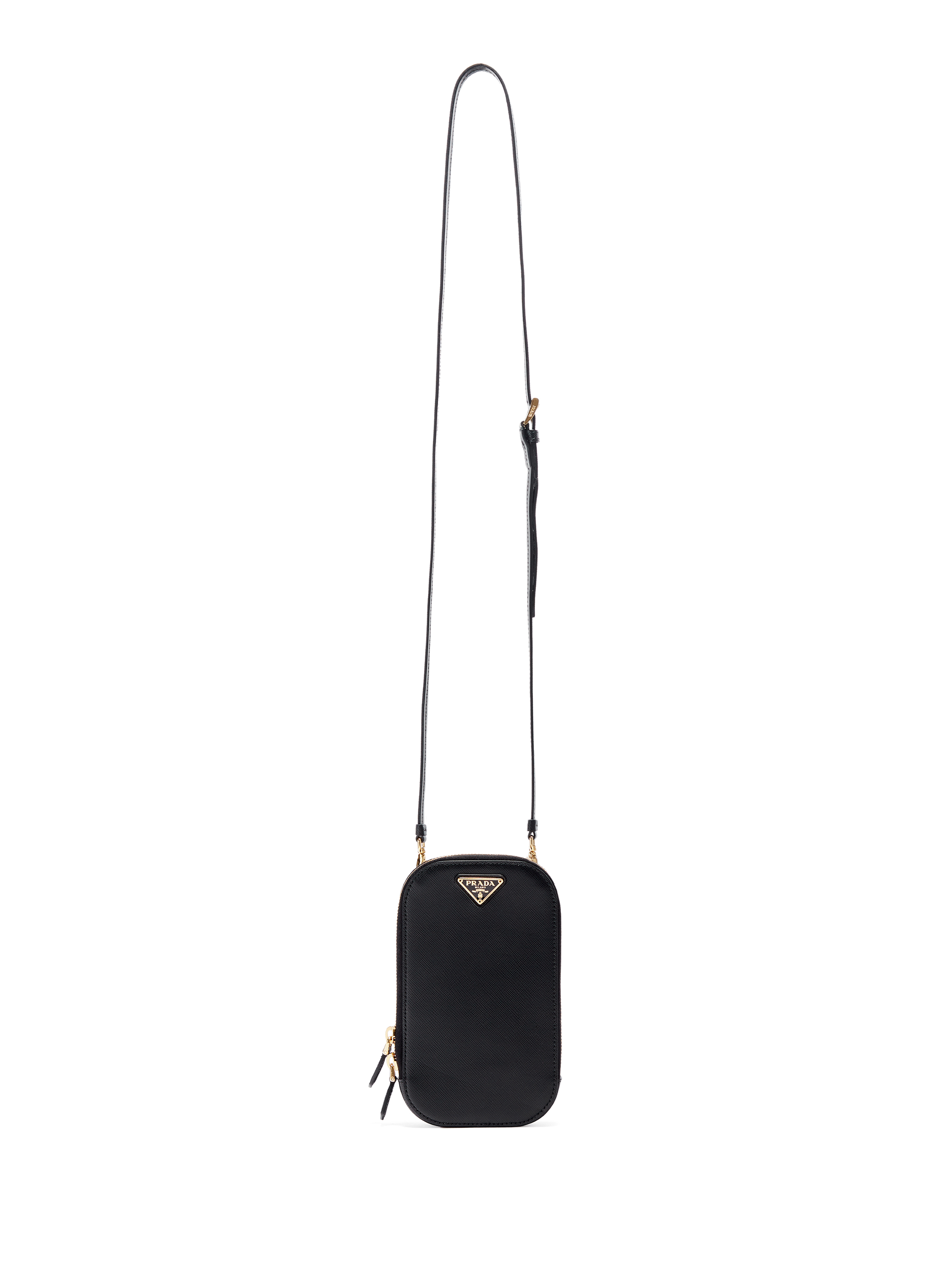 Mini Saffiano leather Bag PRADA Black