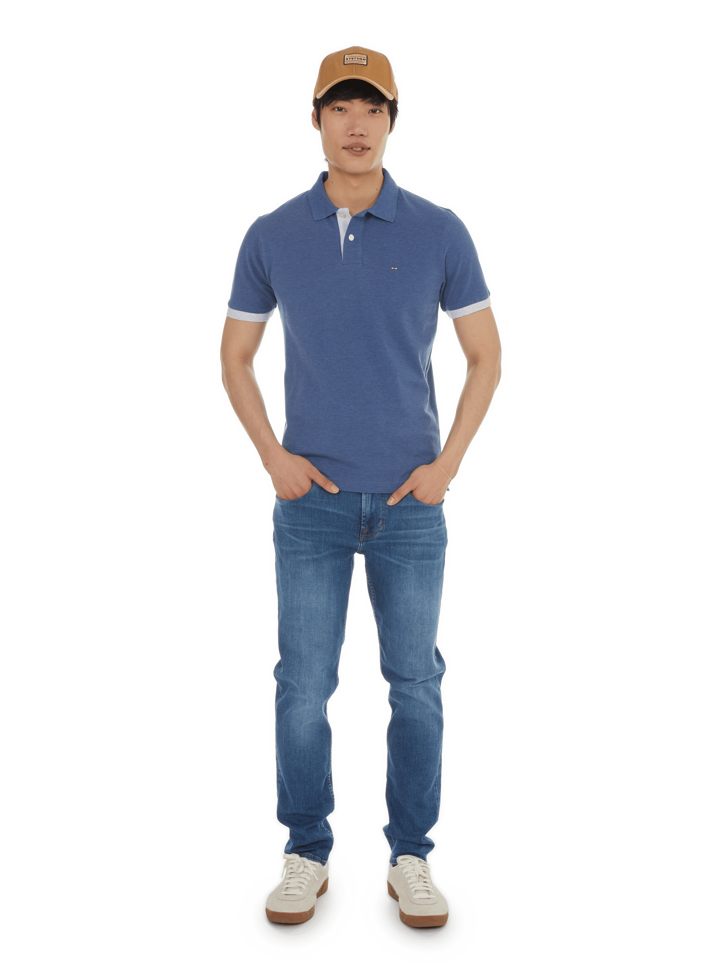 Casquette en coton  STETSON Beige