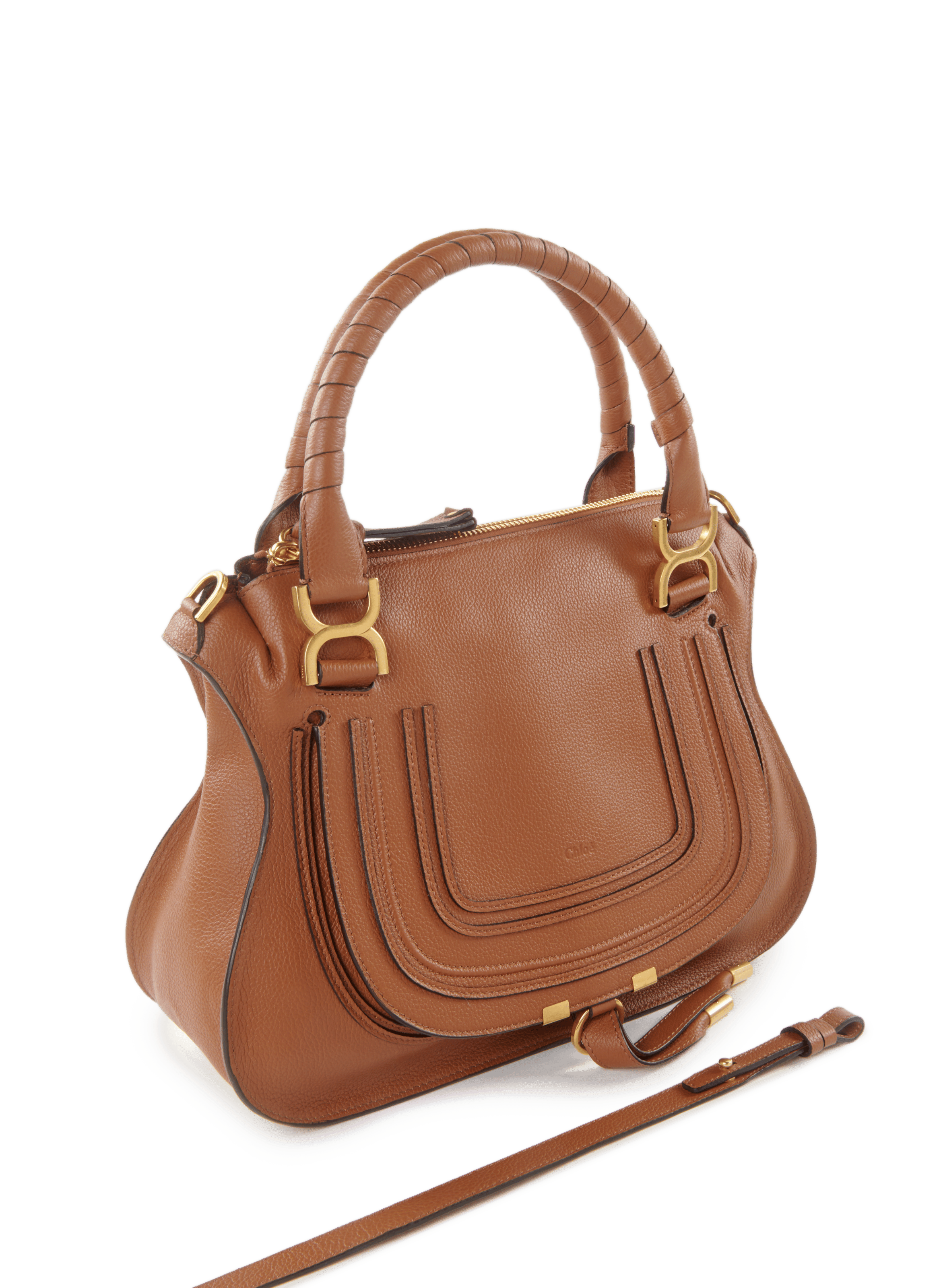 Sac moyen Marcie en cuir CHLOÉ Marron