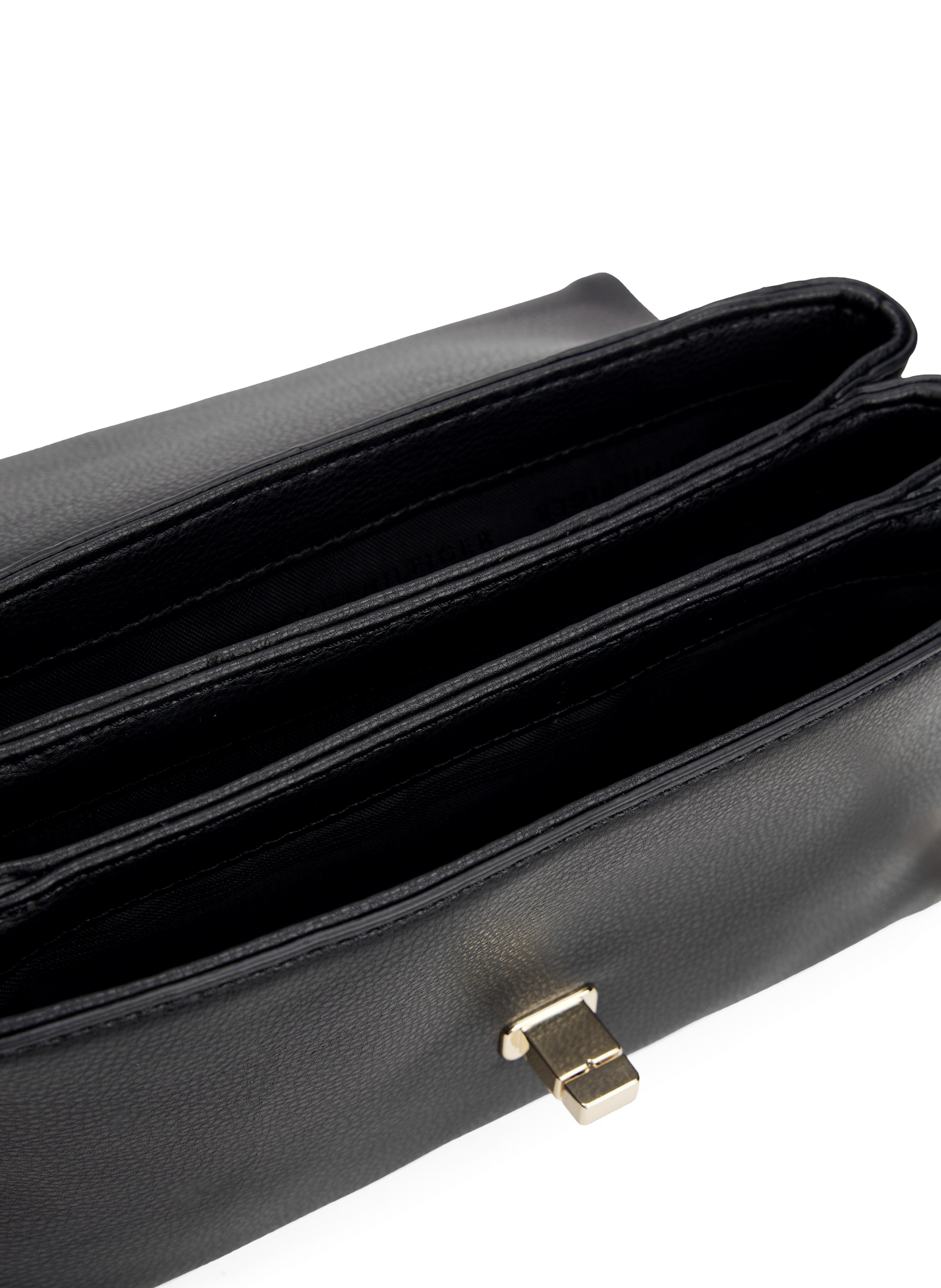 Sac à bandoulière à rabat TOMMY HILFIGER Noir