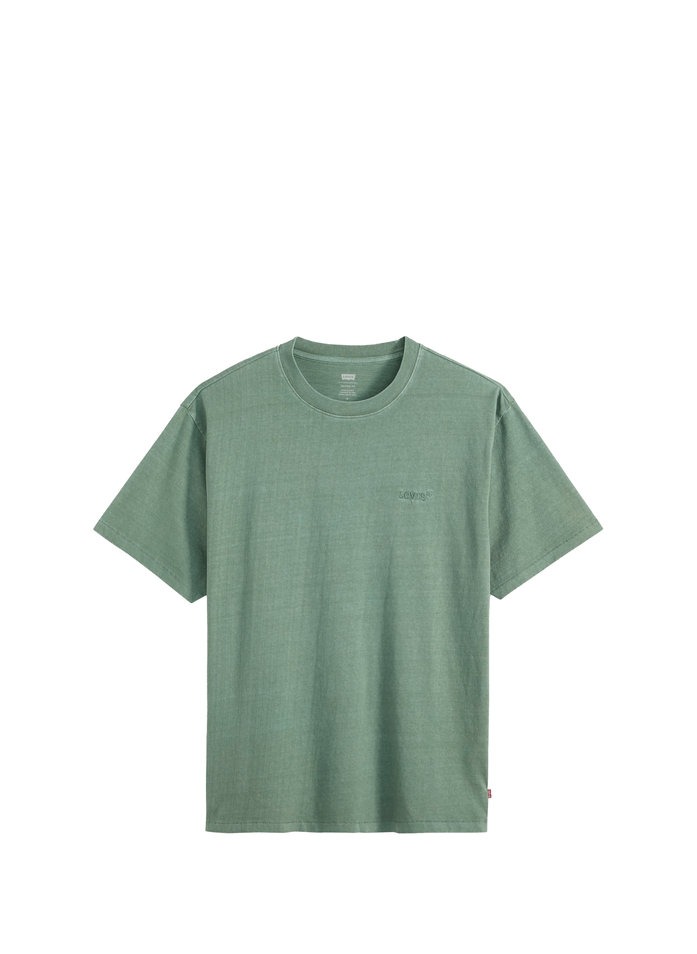 T-shirt en coton LEVI'S Vert