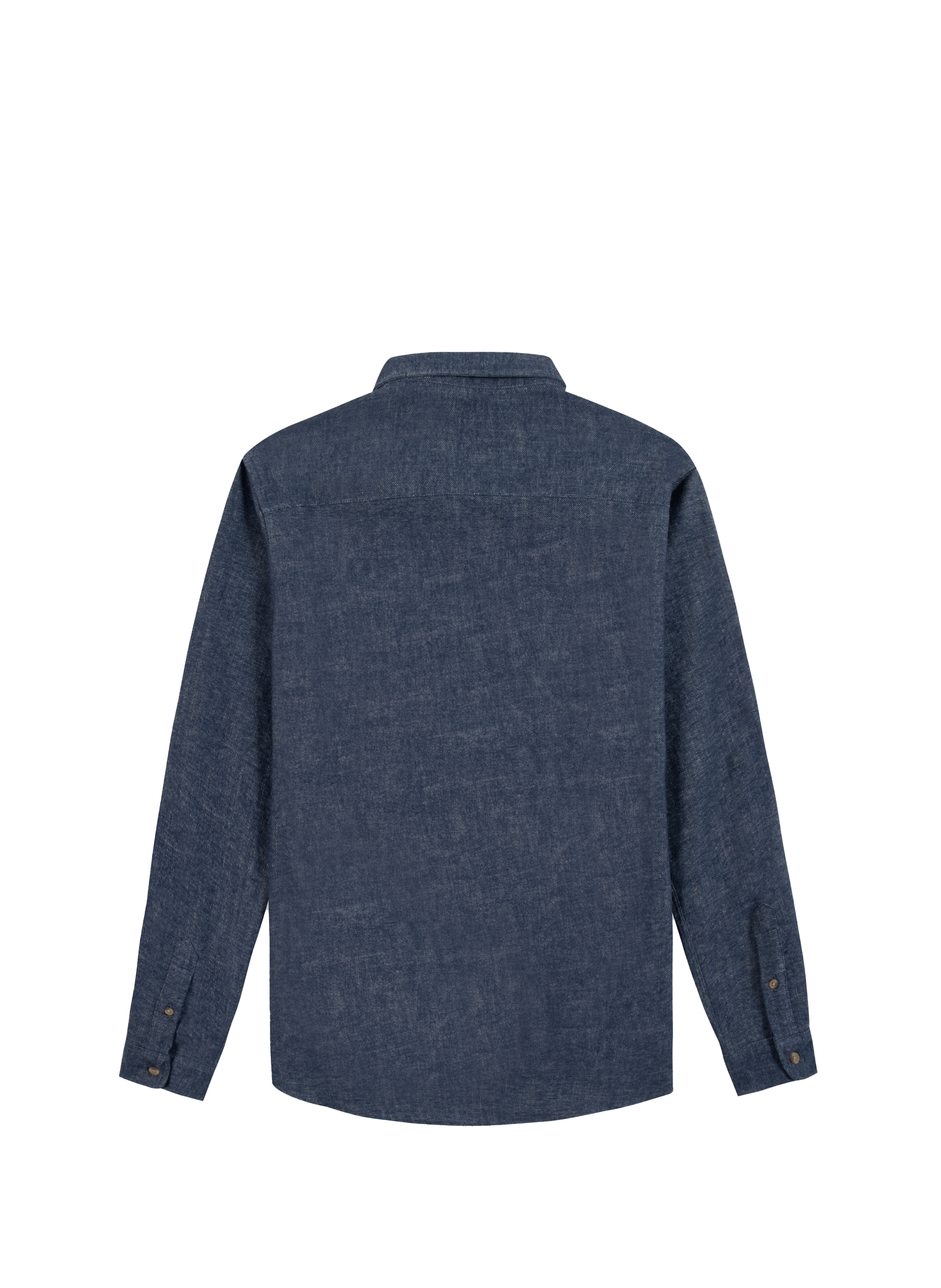 Chemise Bonne Graine denim en coton mélangé MAISON LABICHE Bleu