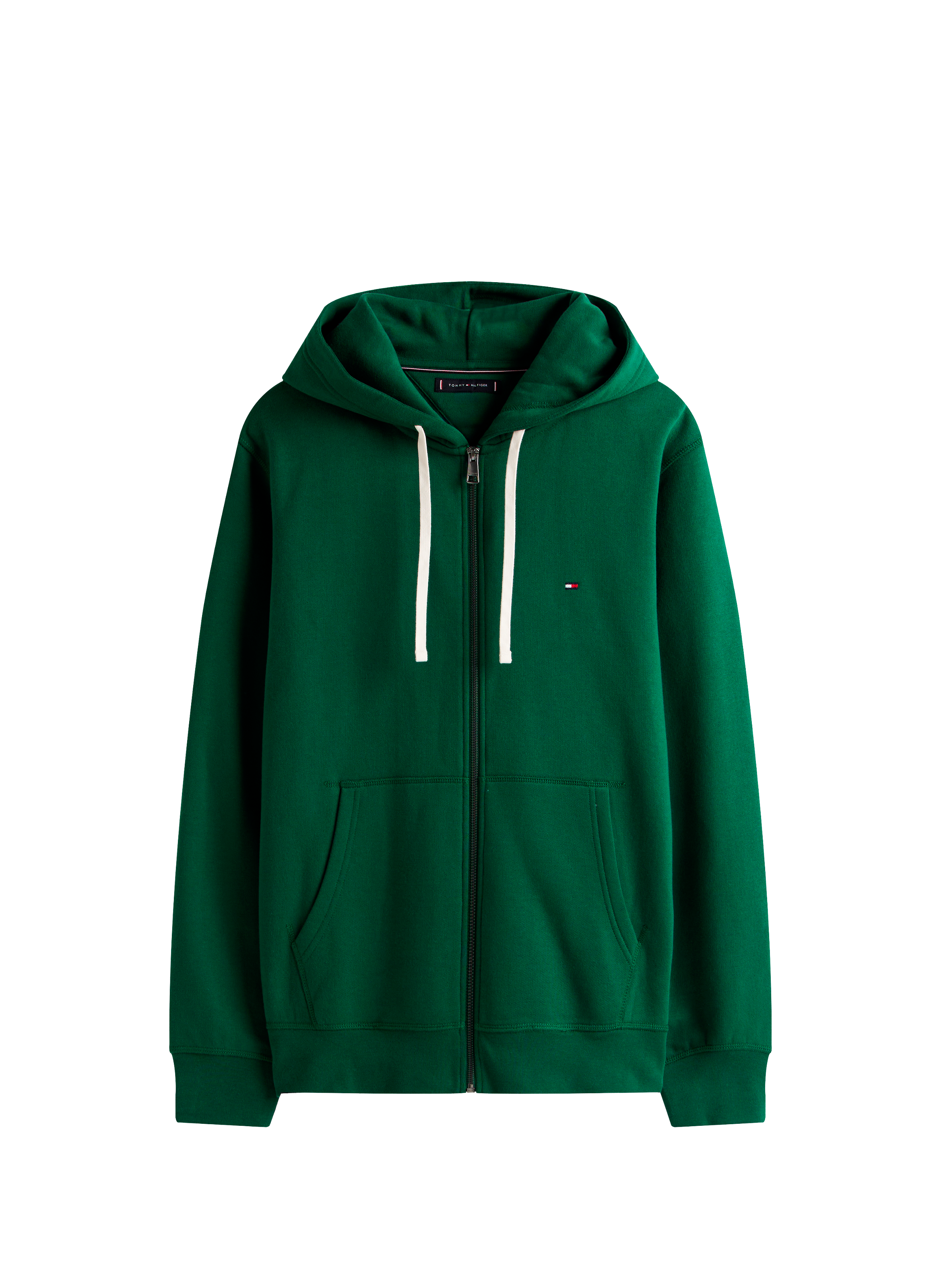 Zip-up hoodie TOMMY HILFIGER Green