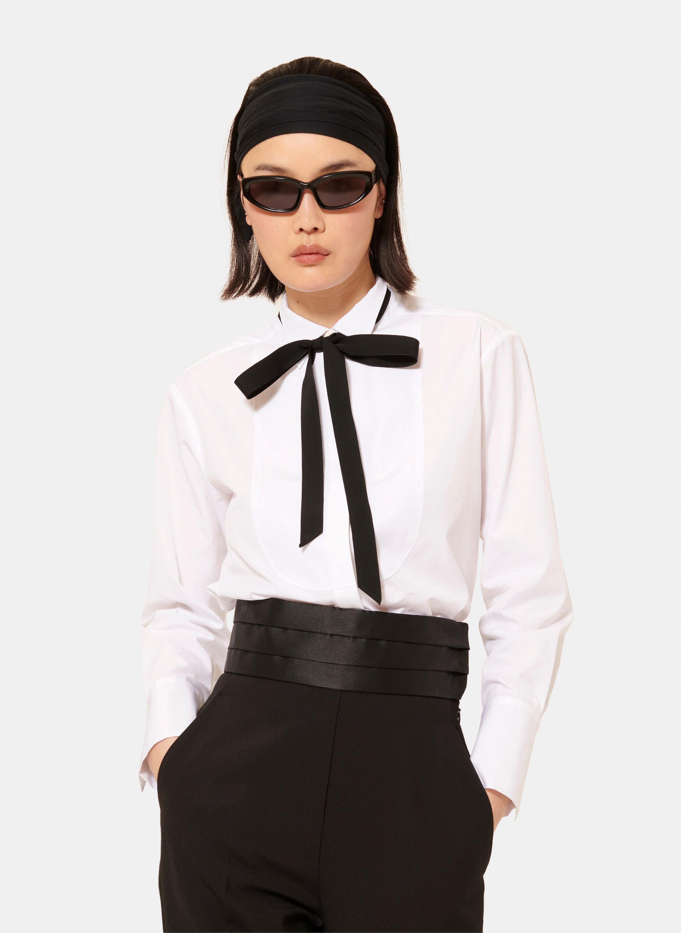 Chemise clare TARA JARMON Blanc