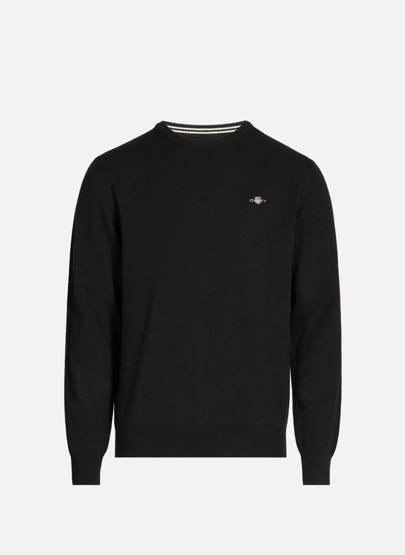 Crew-neck jumper Black by GANT GANT Crew-neck jumper Black