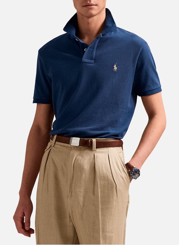 Cotton polo shirt Blue by POLO RALPH LAUREN POLO RALPH LAUREN Cotton polo shirt Blue