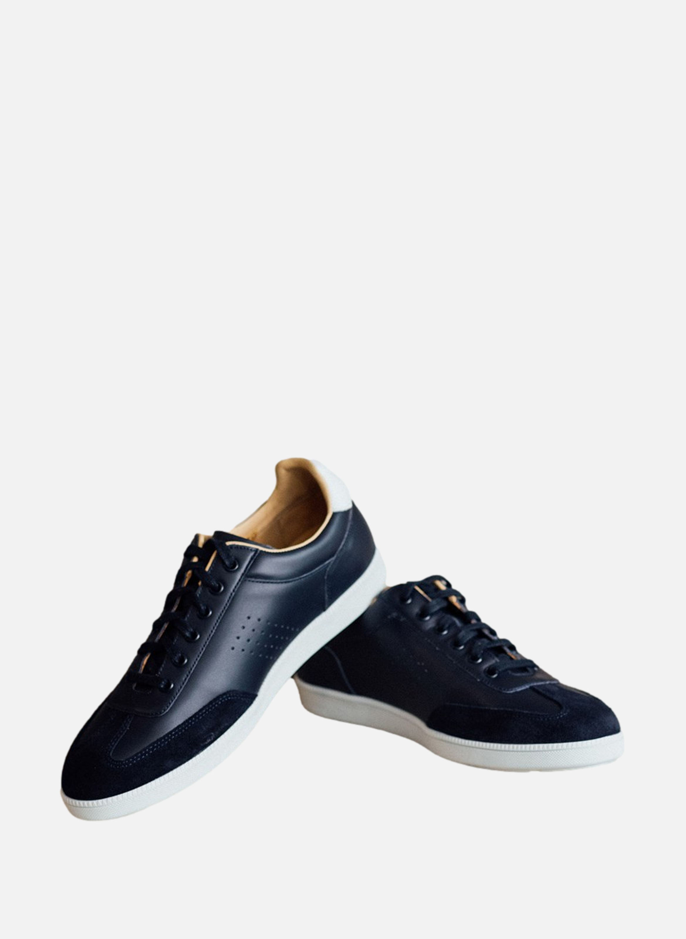 Sneakers cuir tom FINSBURY Bleu