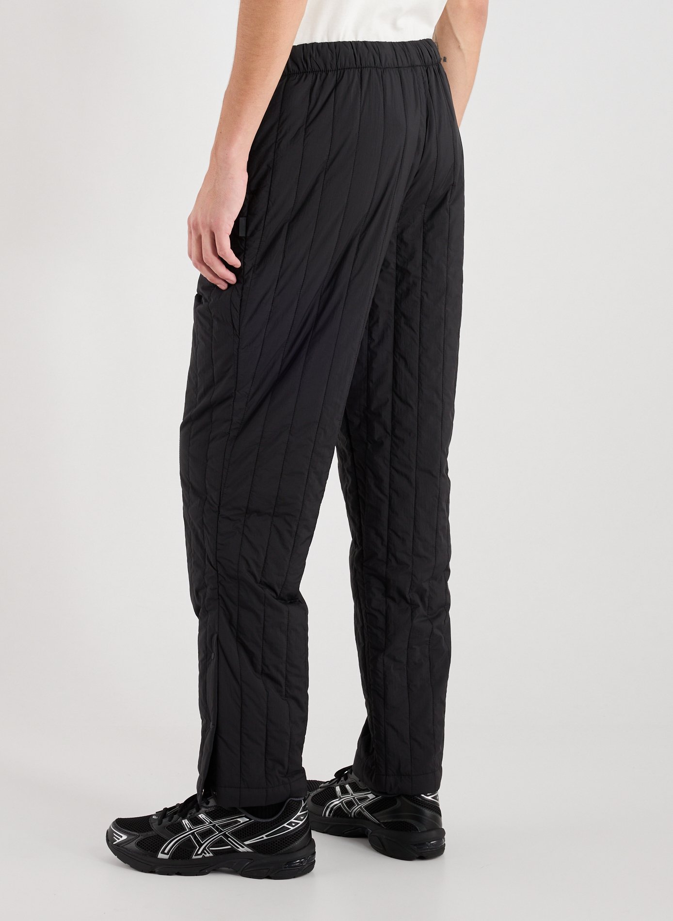 Quilted trousers RAINS Black