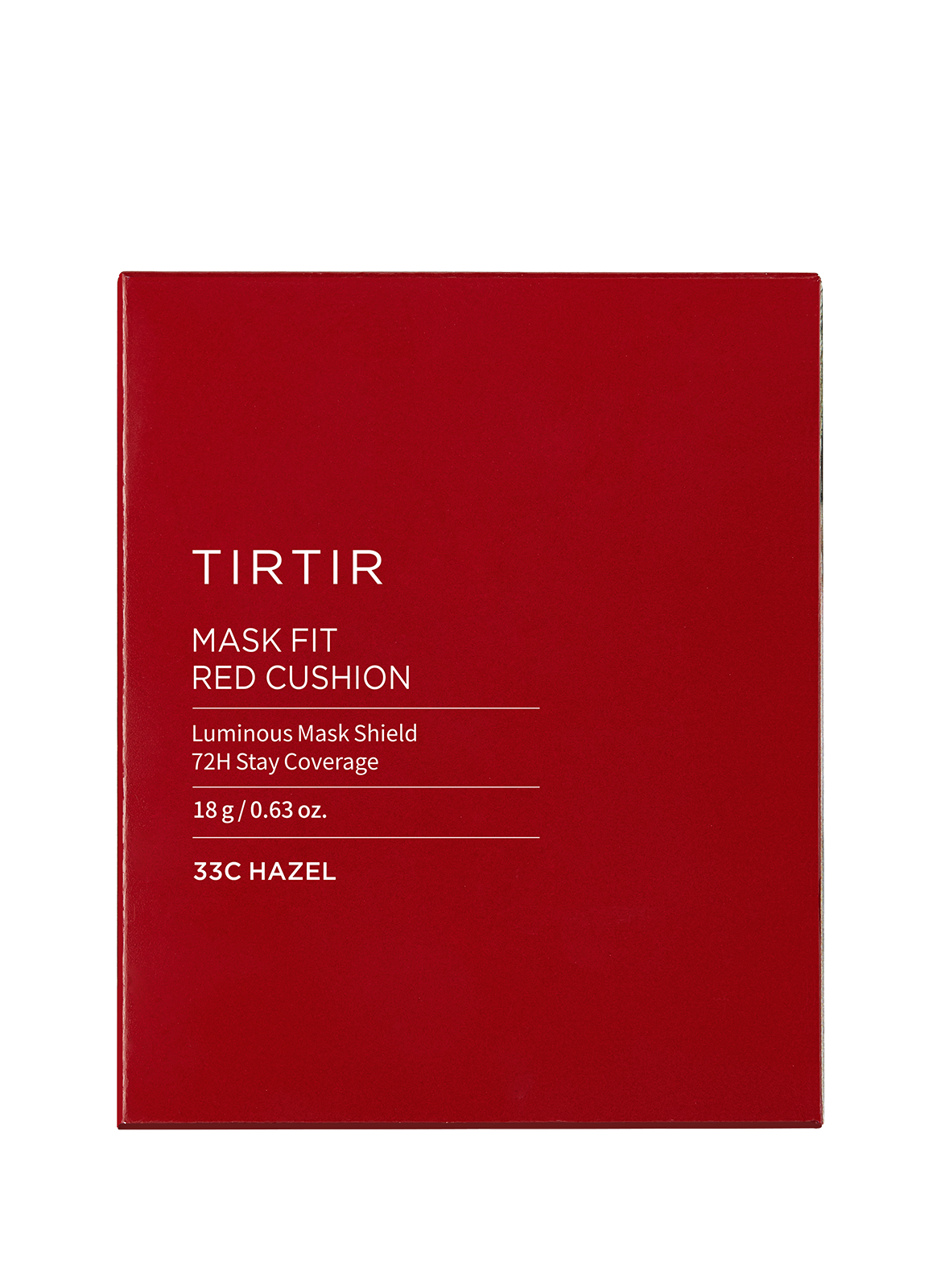 Red Cushion Face Mask Hazel