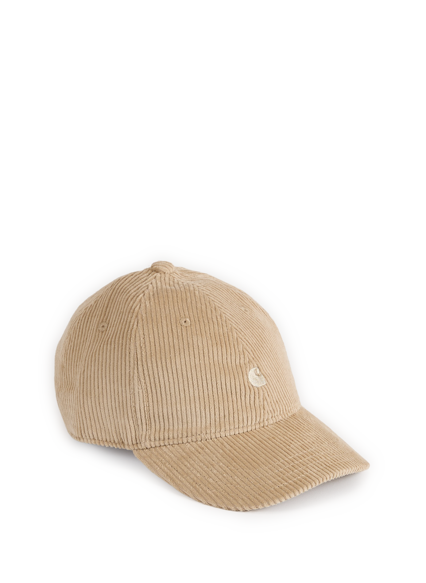 CARHARTT WIP Embroidered cotton Harlem cap Beige
