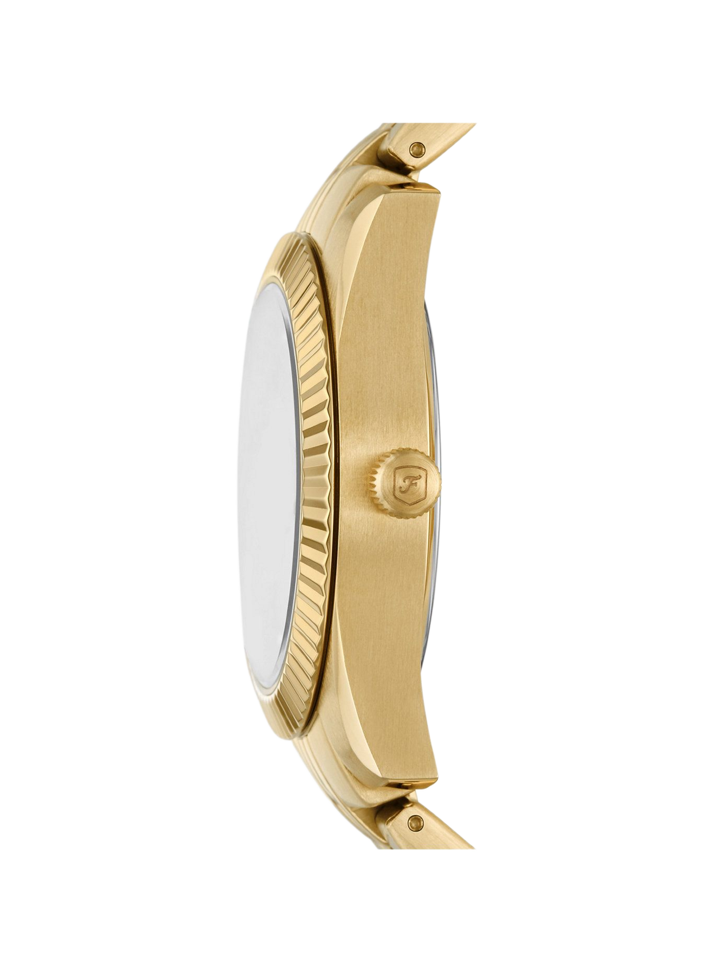 Montre quartz en acier FOSSIL Doré