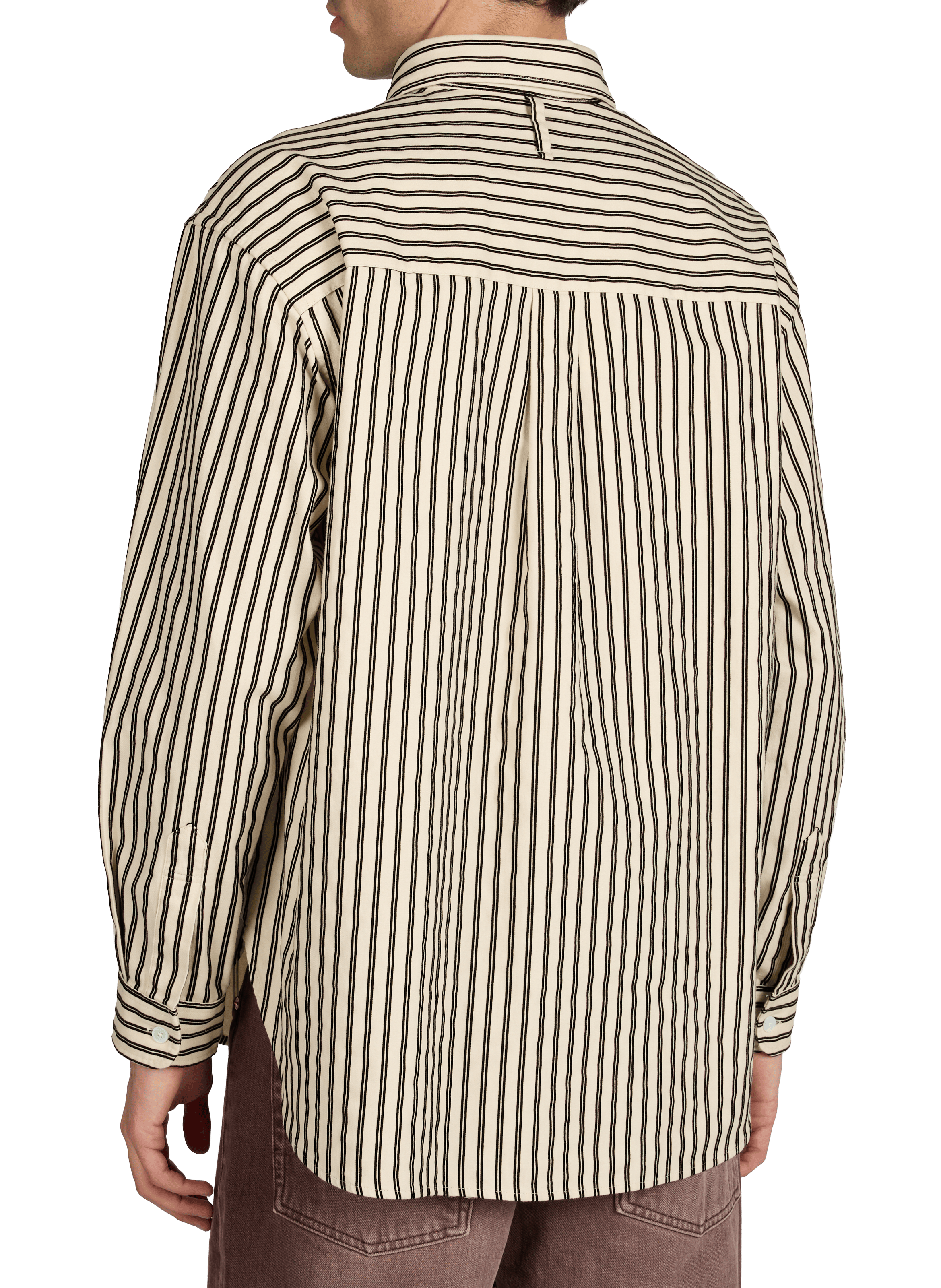 Striped shirt Skyler NN.07 Beige