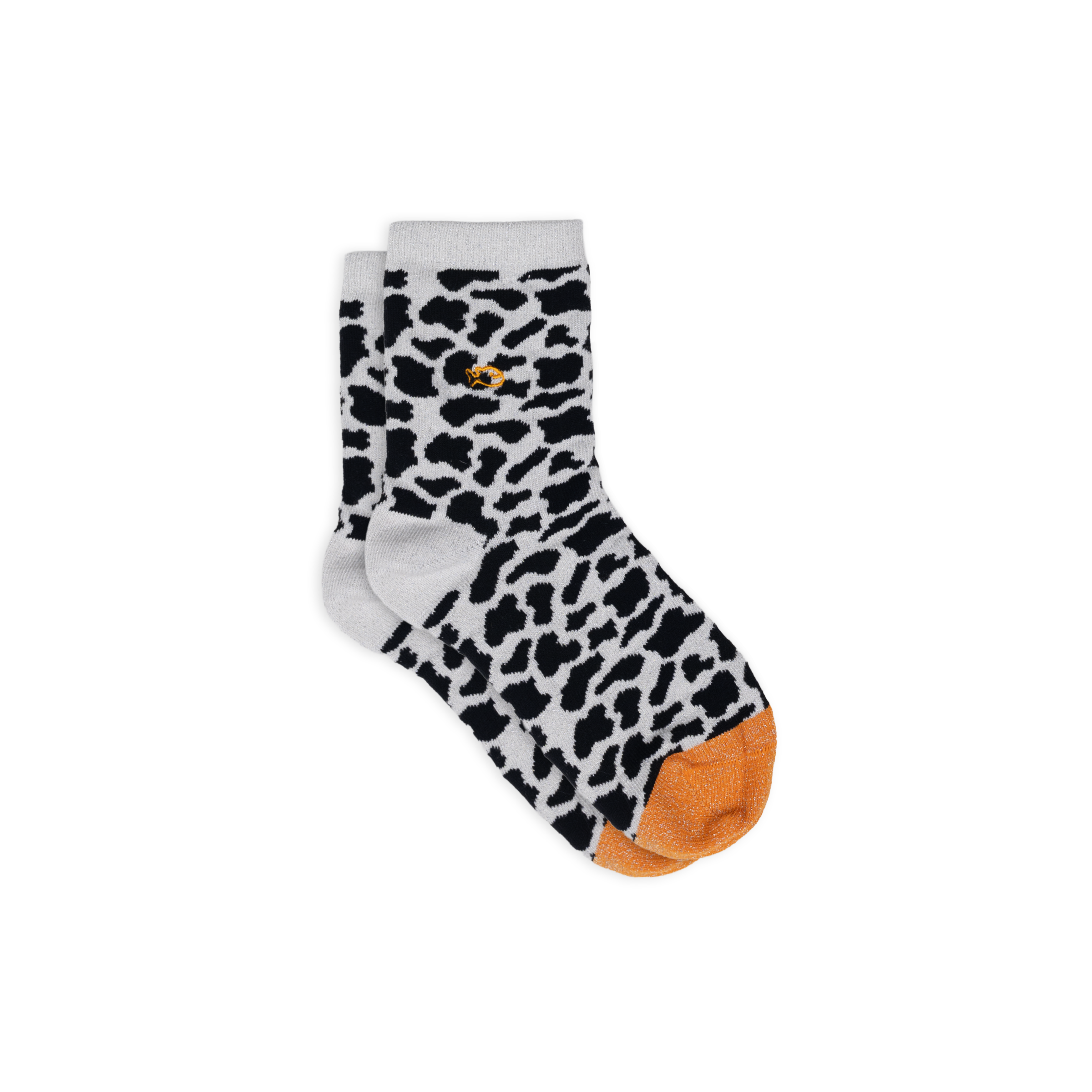 Chaussettes en coton peigné vache BILLYBELT Noir