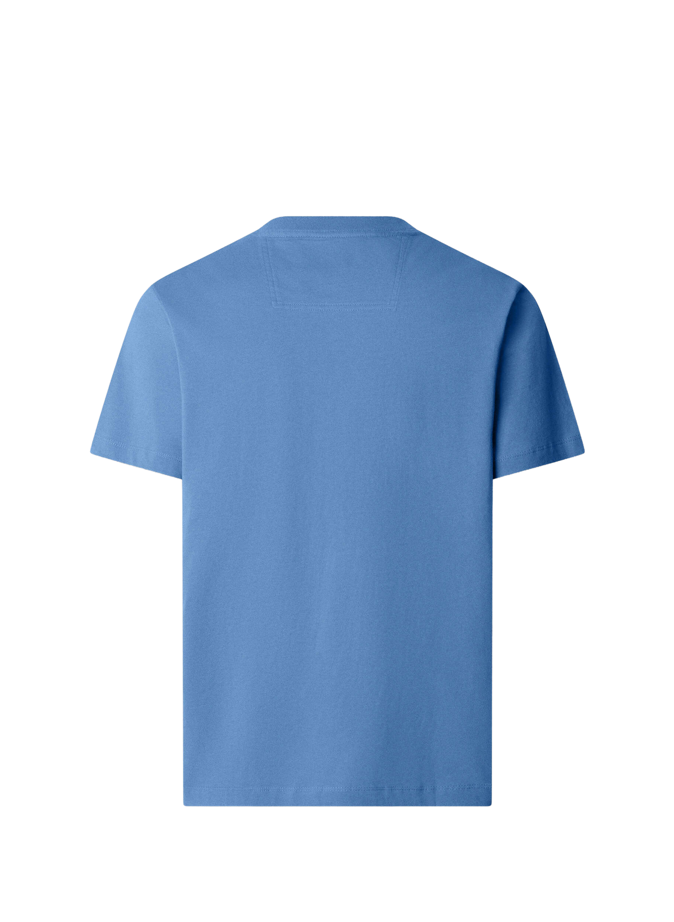 Classic Cotton T-Shirt FACONNABLE Blue