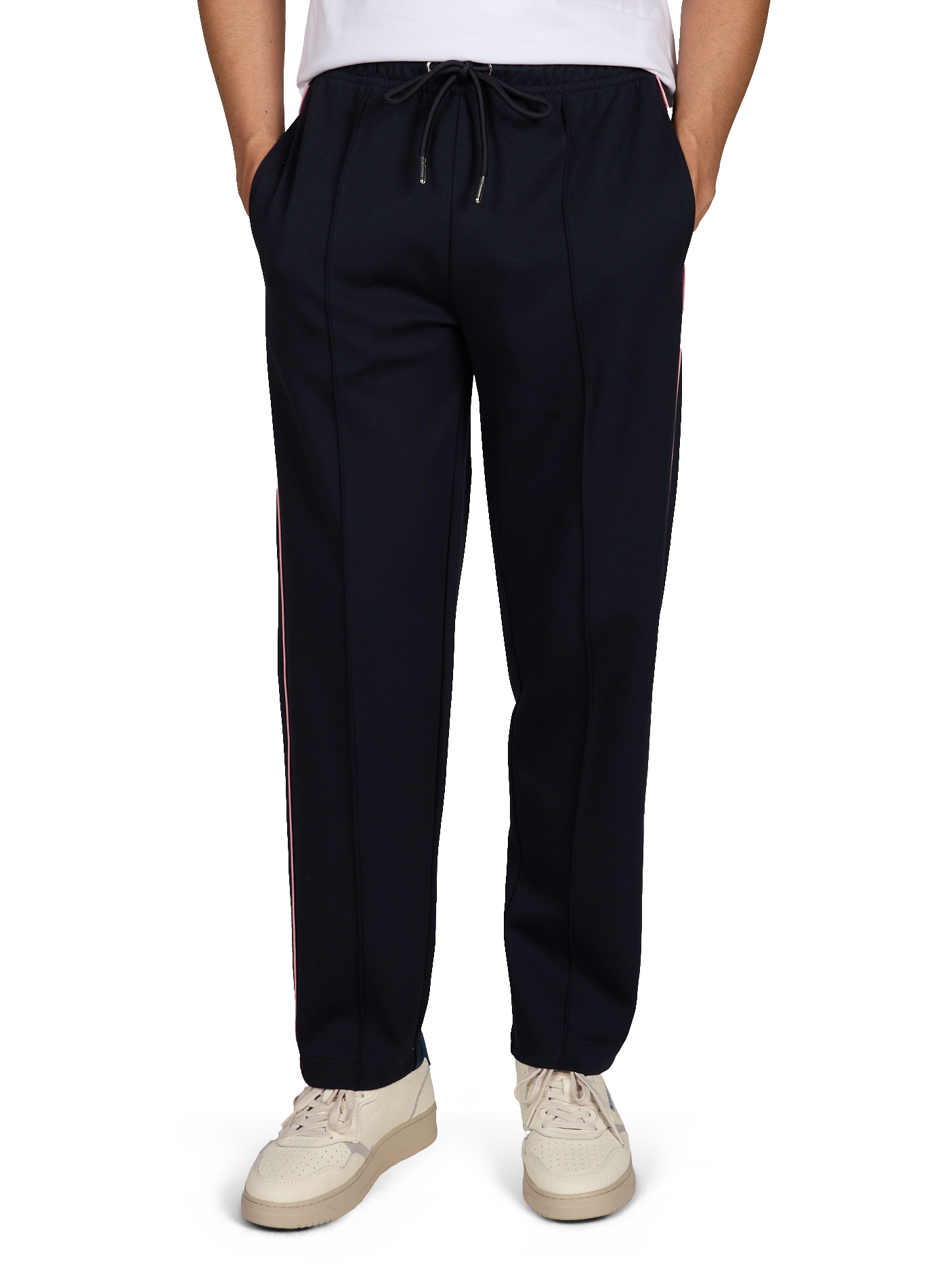 Pantalon de survêtement en coton mélangé EDEN PARK Bleu