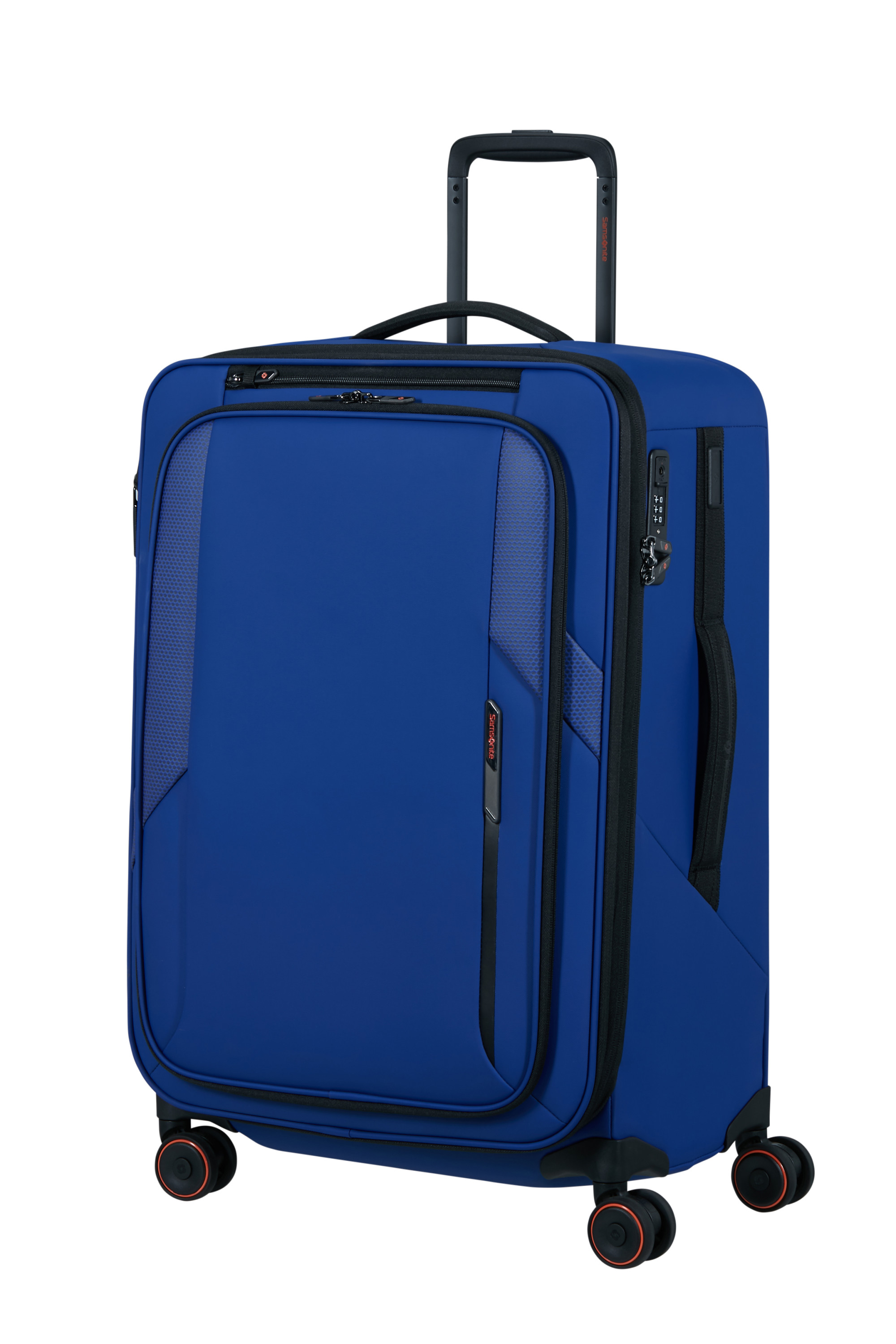 Glazed valise 4 roues taille m SAMSONITE Bleu